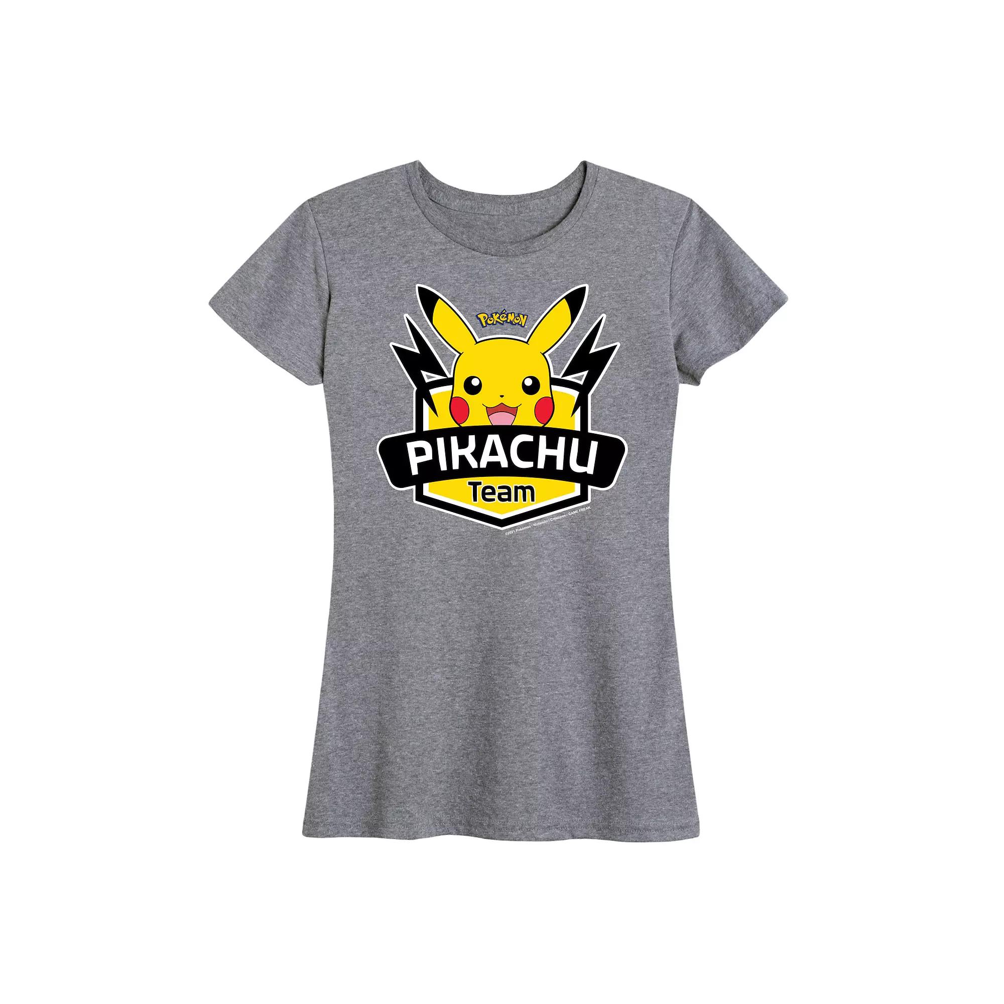 Women's Pokemon Team Pikachu Graphic Tee,  Product Image