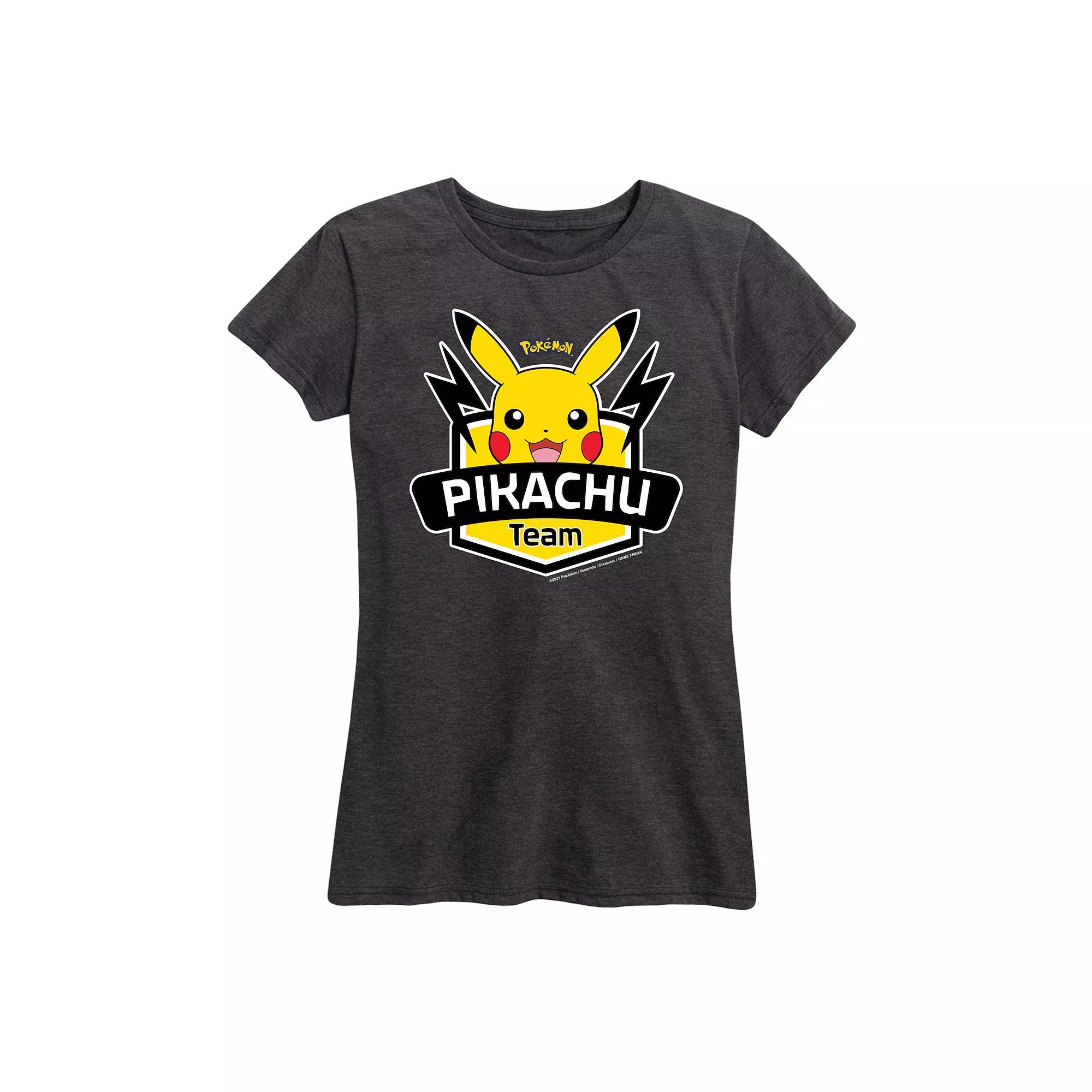 Women's Pokemon Team Pikachu Graphic Tee,  Product Image
