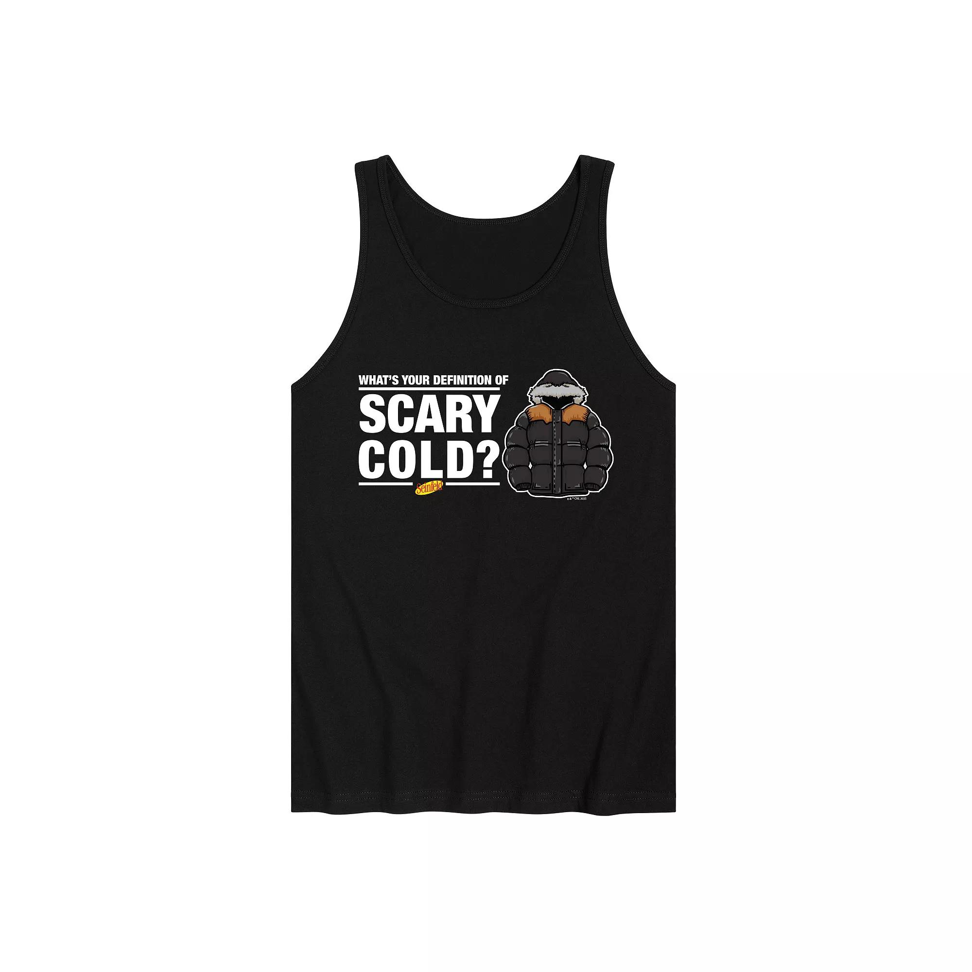 Men's Seinfeld Scary Cold Tank Top,  Product Image