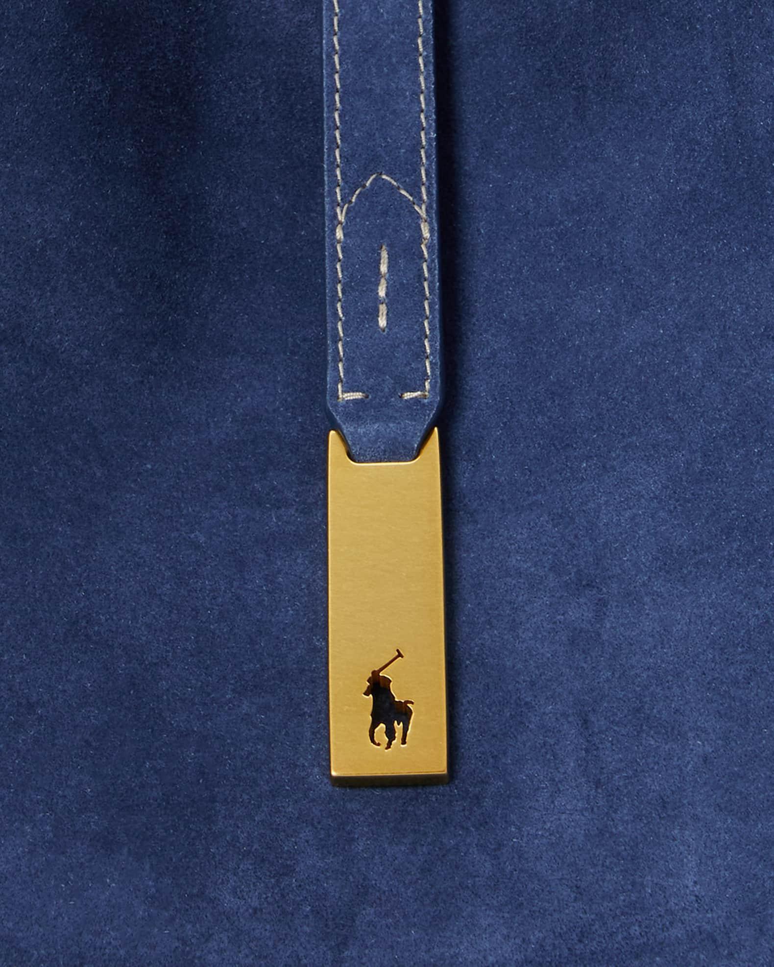 Polo ID Suede Medium Shoulder Bag Product Image