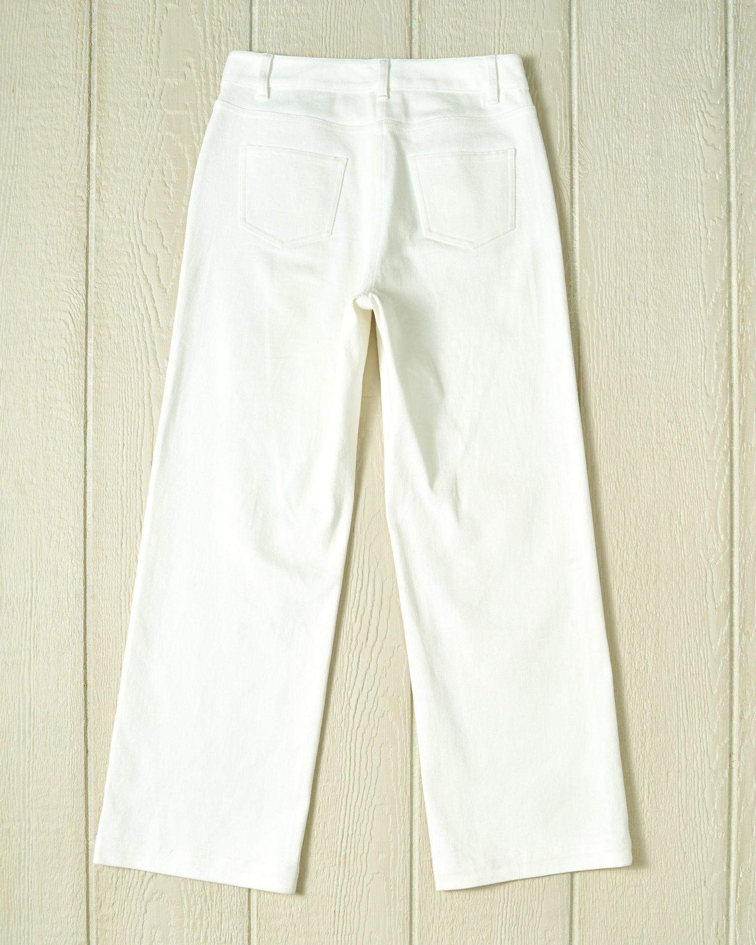 Women's Five Pocket Jean in White Denim Product Image
