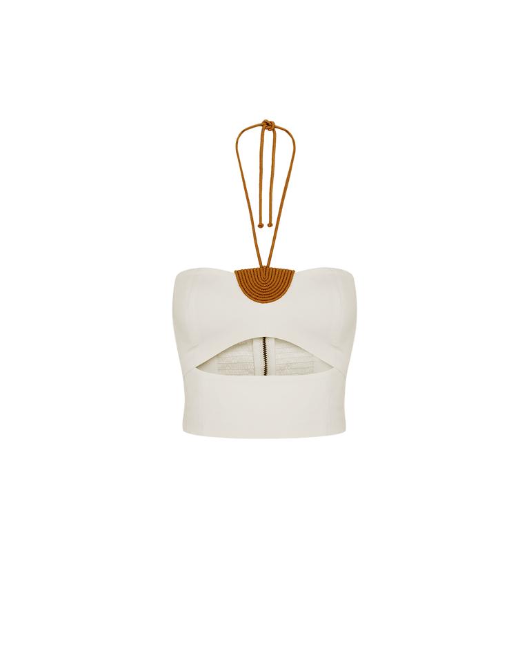 Yara Top - Off White Product Image