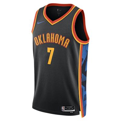 Chet Holmgren Oklahoma City Thunder 2024/25 City Edition Men's Nike Dri-FIT NBA Swingman Jersey Product Image
