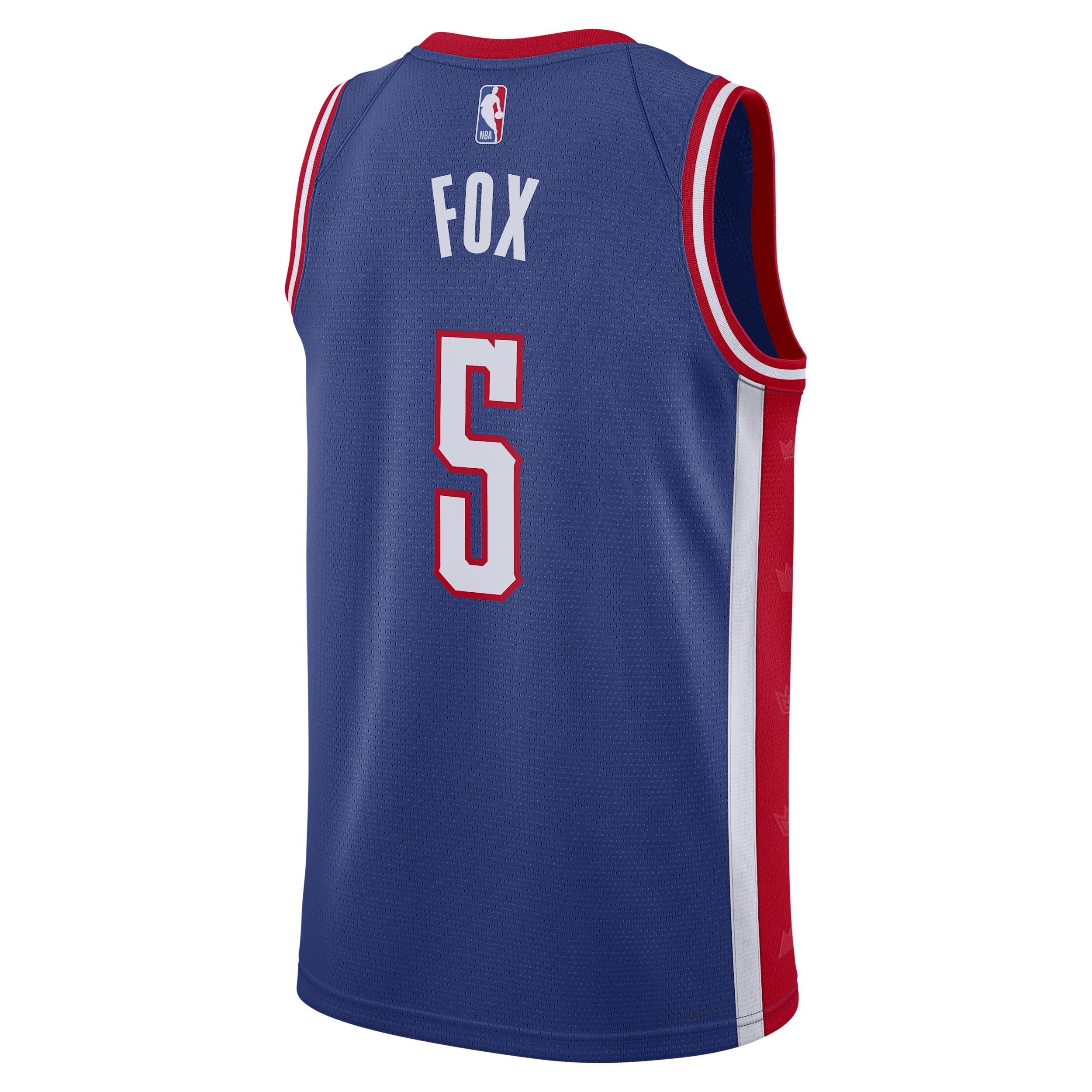 De'Aaron Fox Sacramento Kings 2024/25 City Edition Nike Men's Dri-FIT NBA Swingman Jersey Product Image