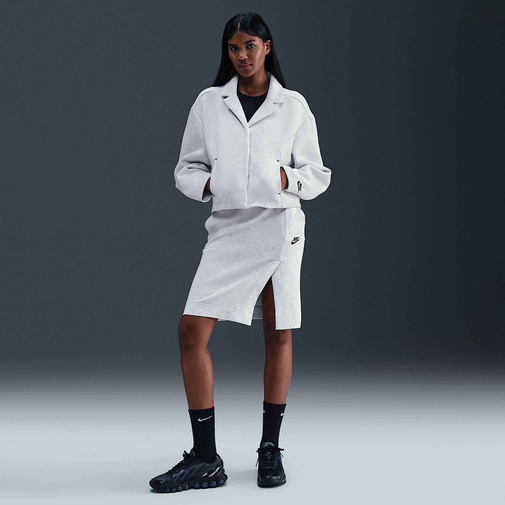 Womens Nike Sportswear Tech Fleece Skirt | IM6181-010 Product Image