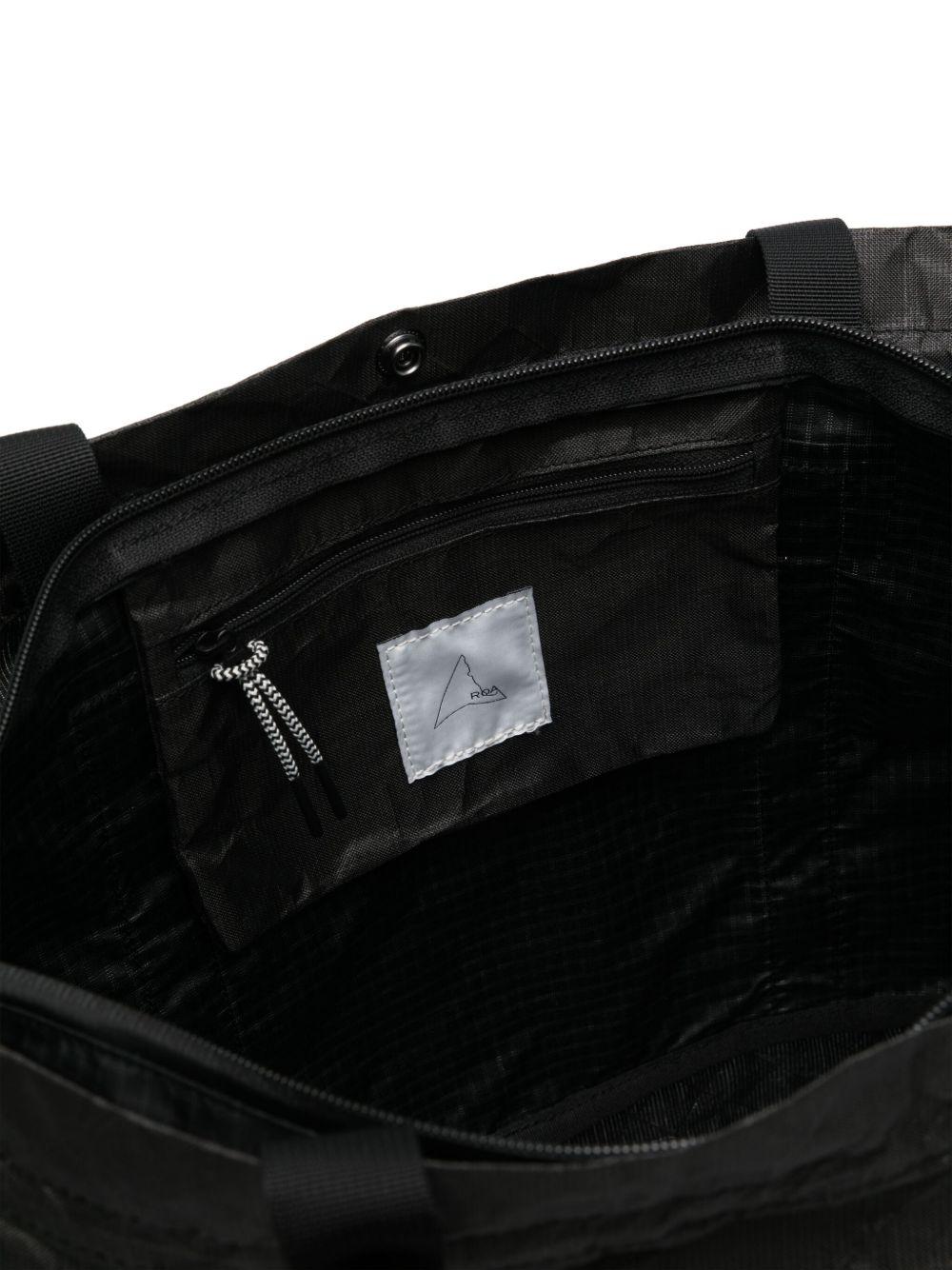 crinkled-finish tote bag Product Image