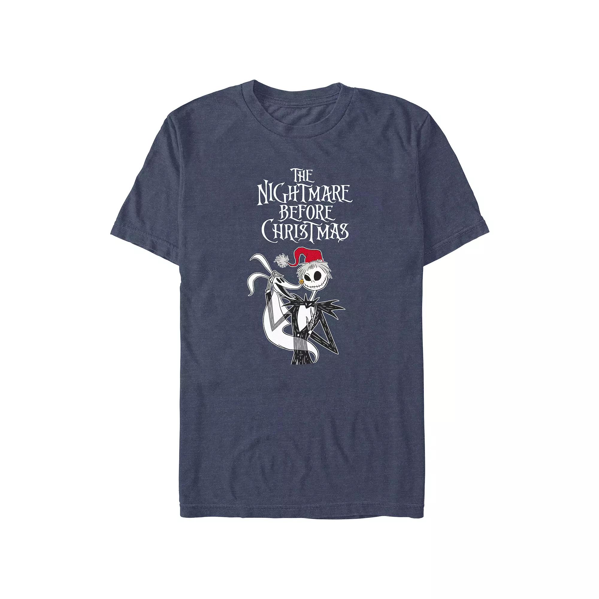 Disney's The Nightmare Before Christmas Jack And Zero Poster Big & Tall Graphic Tee, Men's,  Product Image