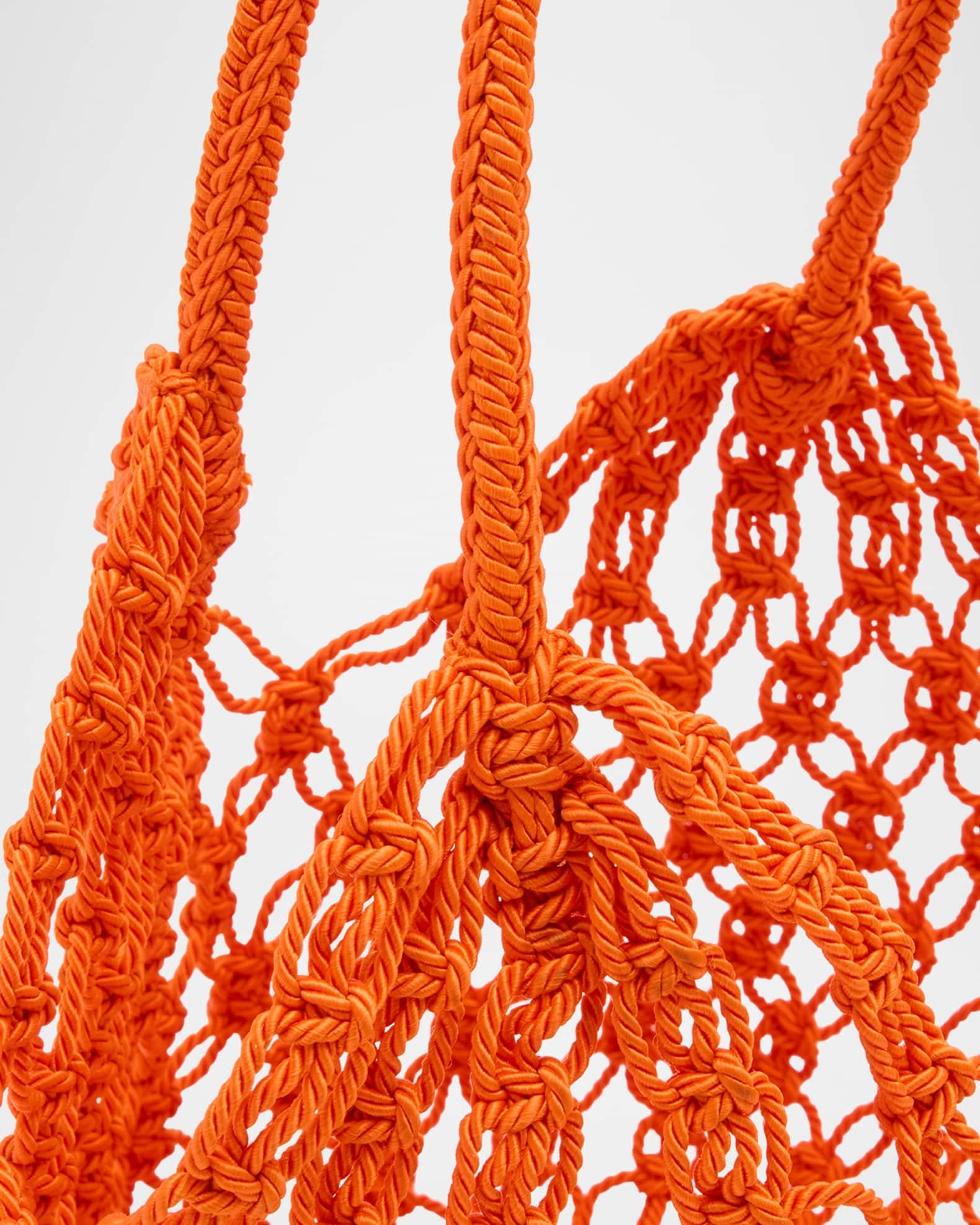 Small YSL Crochet Shopper Tote Bag Product Image