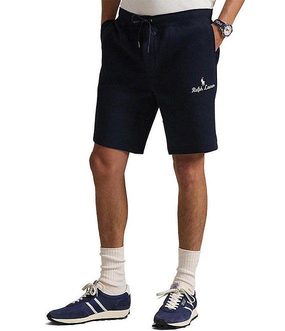 Polo Ralph Lauren Logo Double-Knit 9#double; Inseam Shorts Product Image