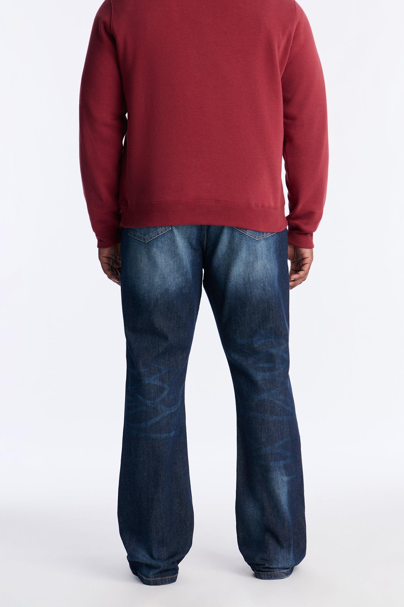 Stacked Skinny Flare Wasco Jean - Dark Wash Male Product Image
