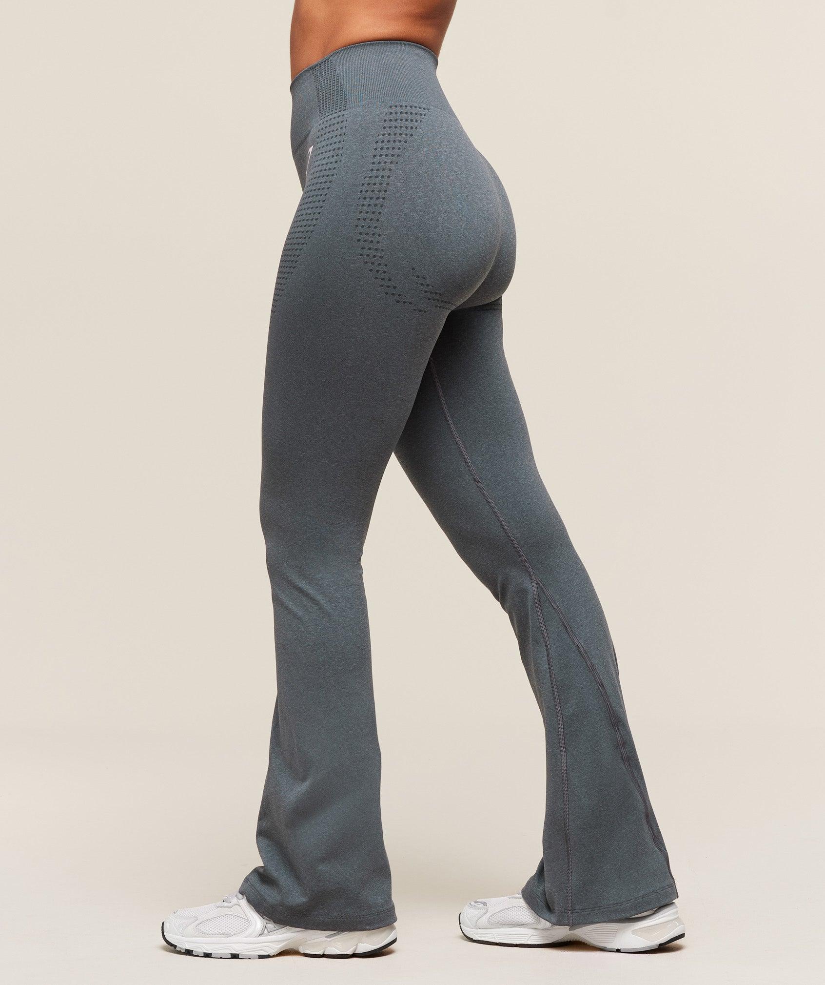 Gymshark Vital Soft Flared Leggings - Strong Grey/Marl Female Product Image