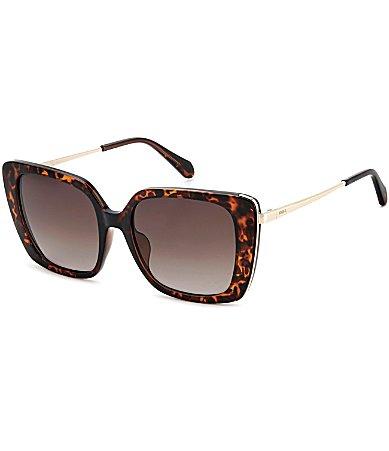 Fossil Womens 2152GS 54mm Square Sunglasses Product Image