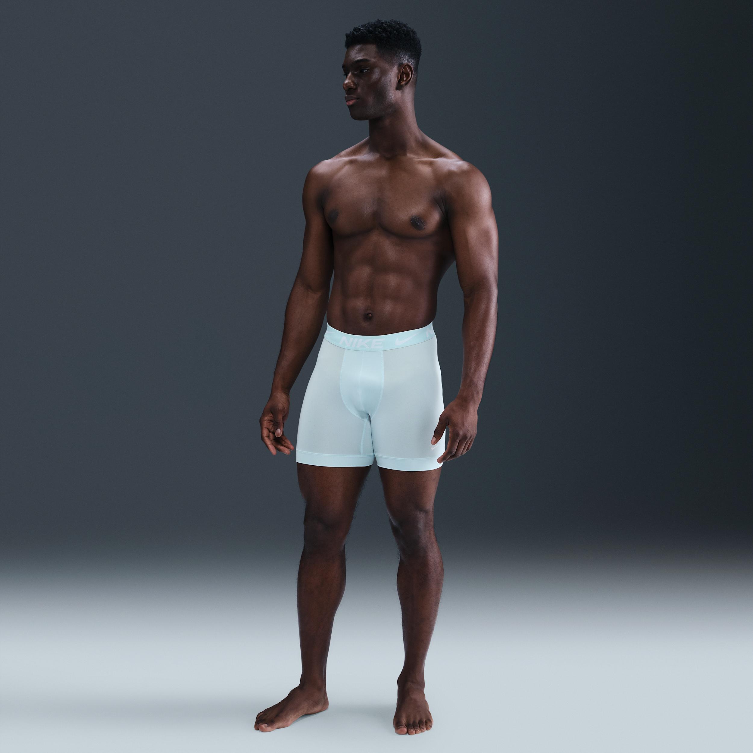 Nike Mens Essential Micro Dri-FIT Boxer Briefs (3-Pack) | KE1157-456 Product Image