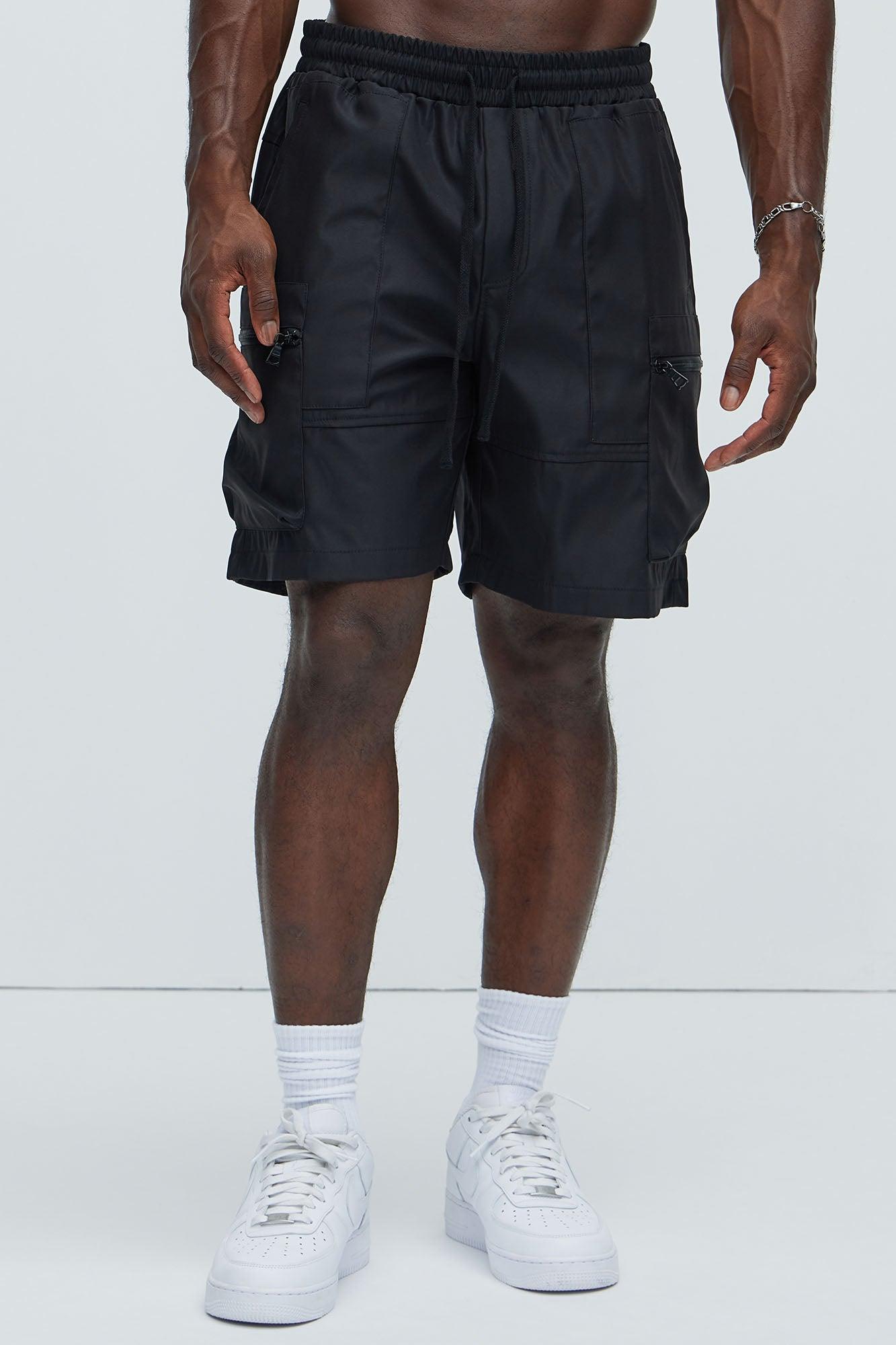Maxey Cargo Shorts - Black Product Image