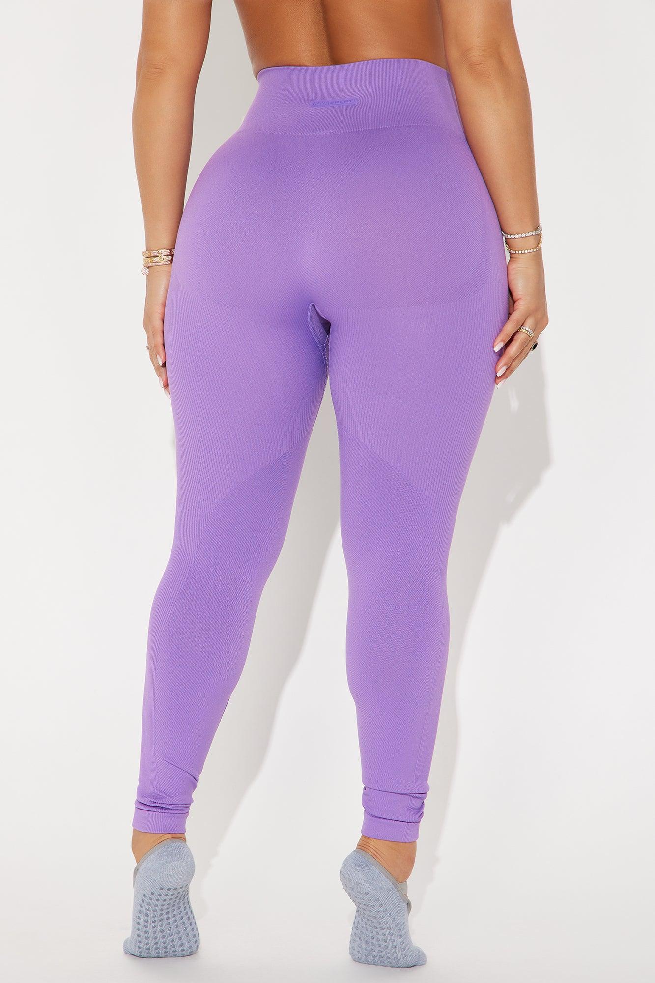 Reach Higher 7/8 Flex Active Legging - Lavender Product Image