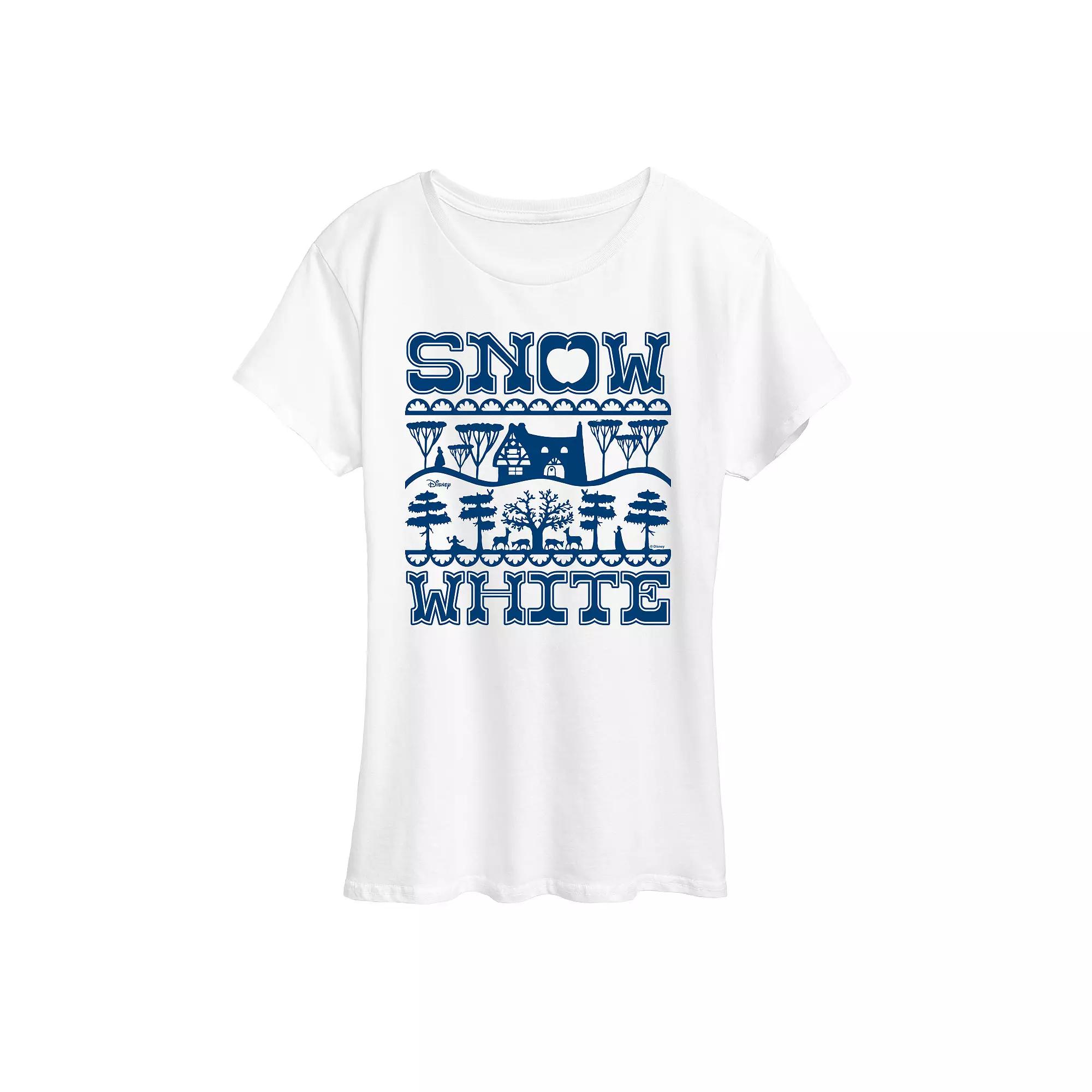 Disney's Snow White Women's Patterns Graphic Tee,  Product Image