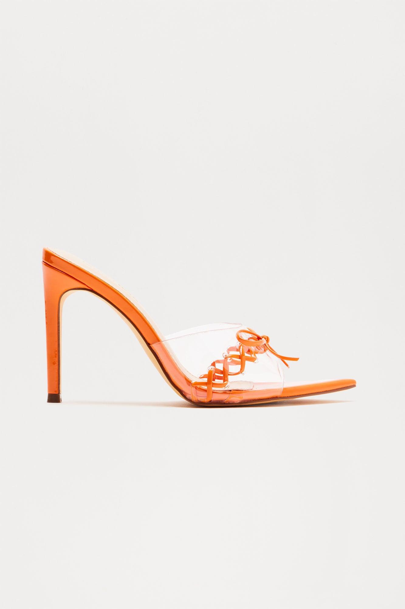 Ciro Bow Heels - Orange Product Image