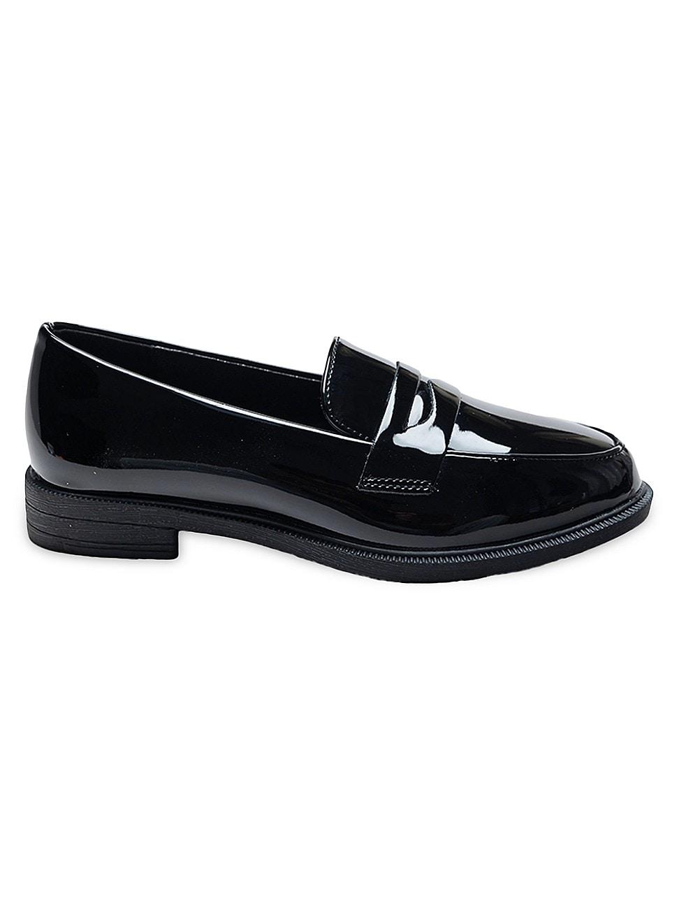 Patent Penny Loafers Product Image