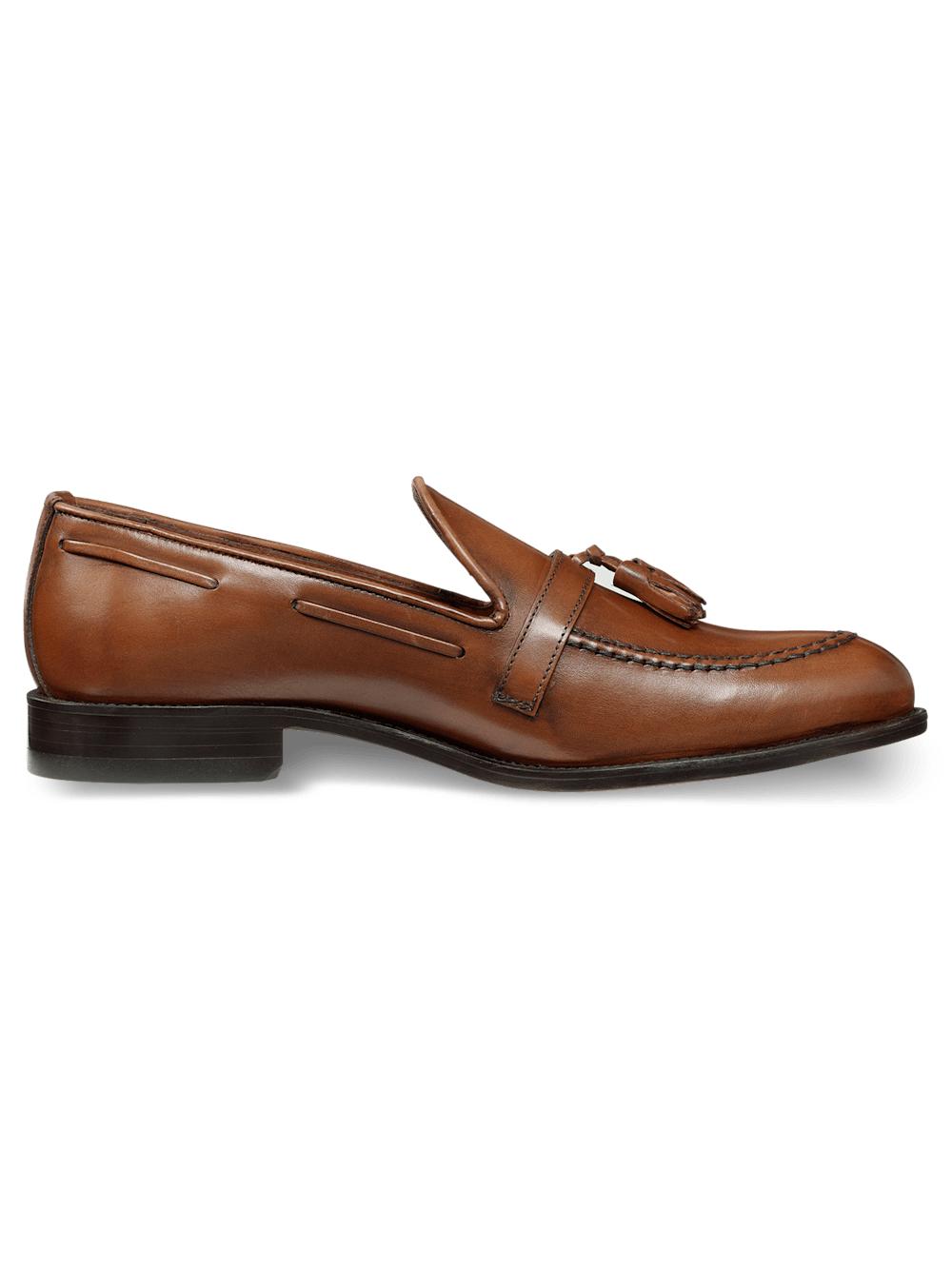 Beckham Tassel Loafer - Chestnut Product Image