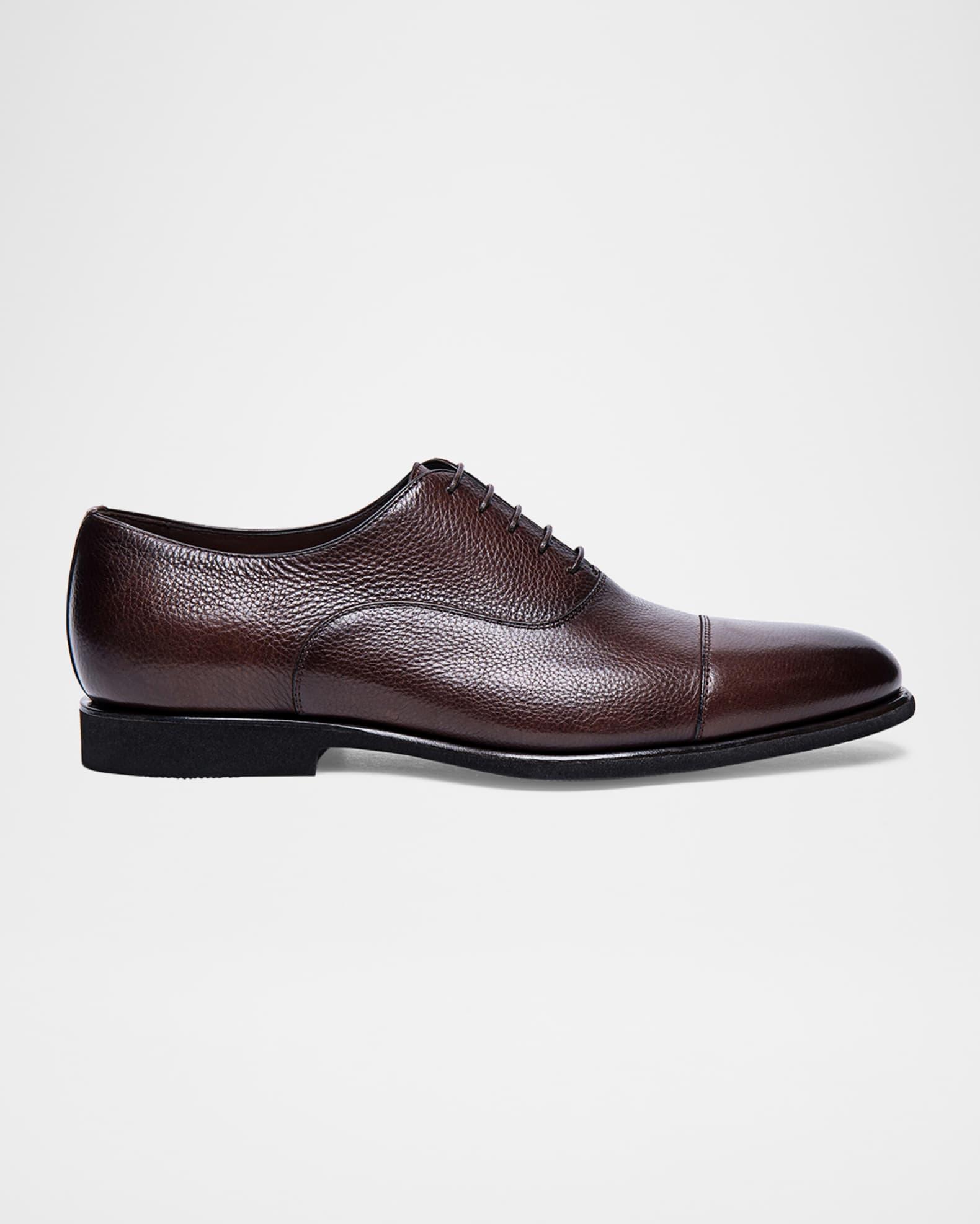 Men's Darian Grained Leather Oxfords Product Image