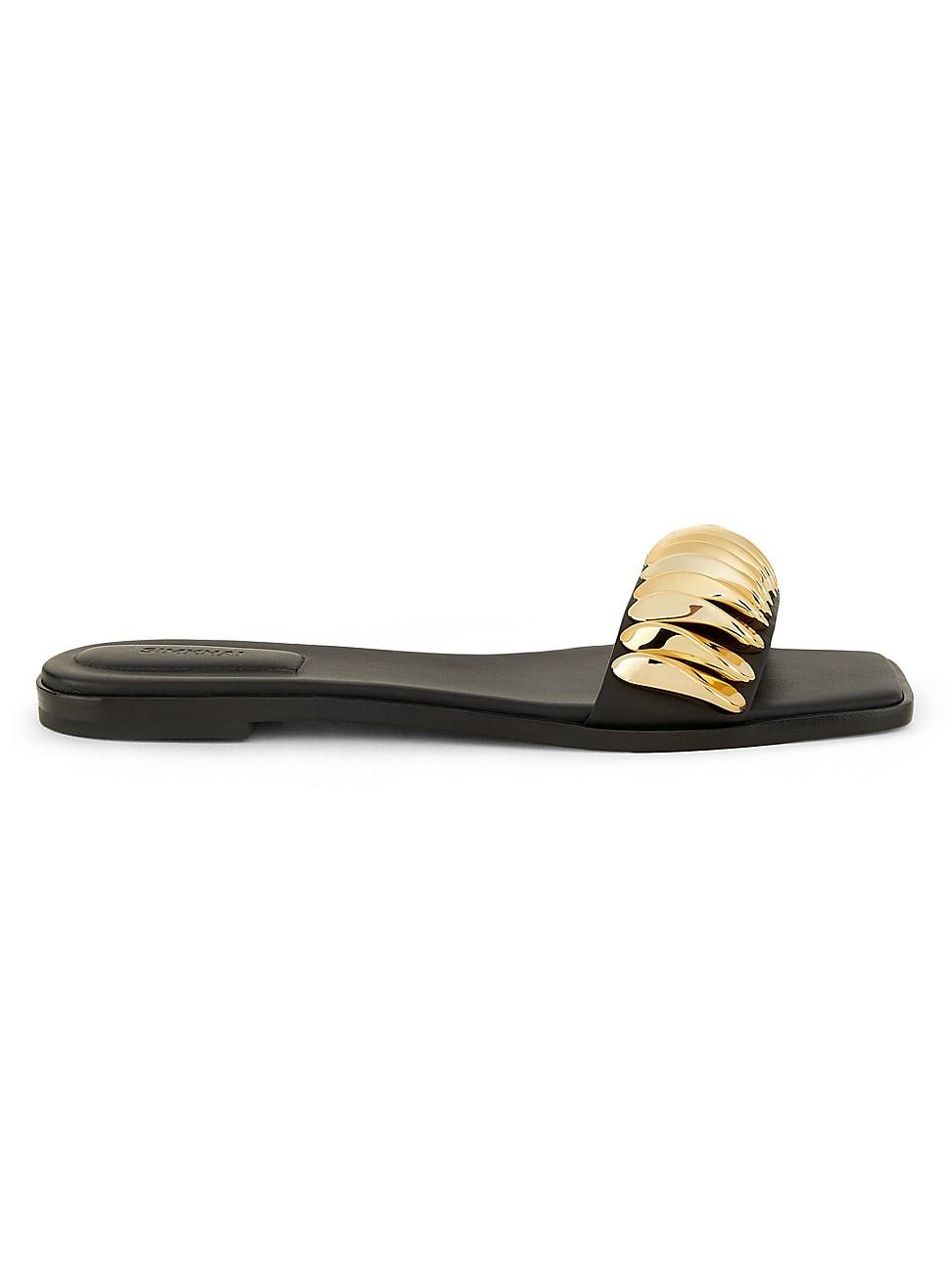 Simkhai Womens Ripple Flat Sandals Product Image