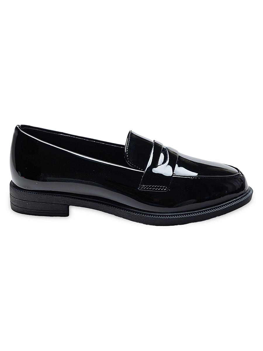 Patent Penny Loafers Product Image