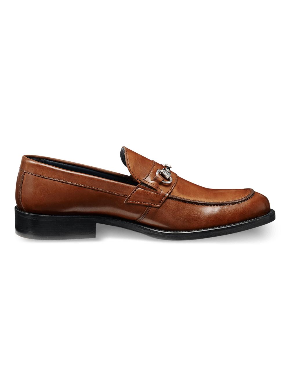 Men's Horace Leather Single-Monk Strap Loafers Product Image