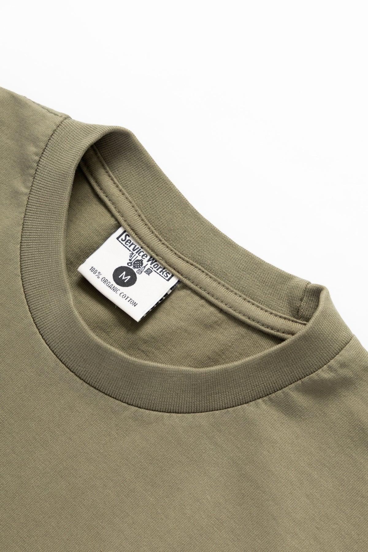 Service Works - Service Logo Tee - Olive Product Image