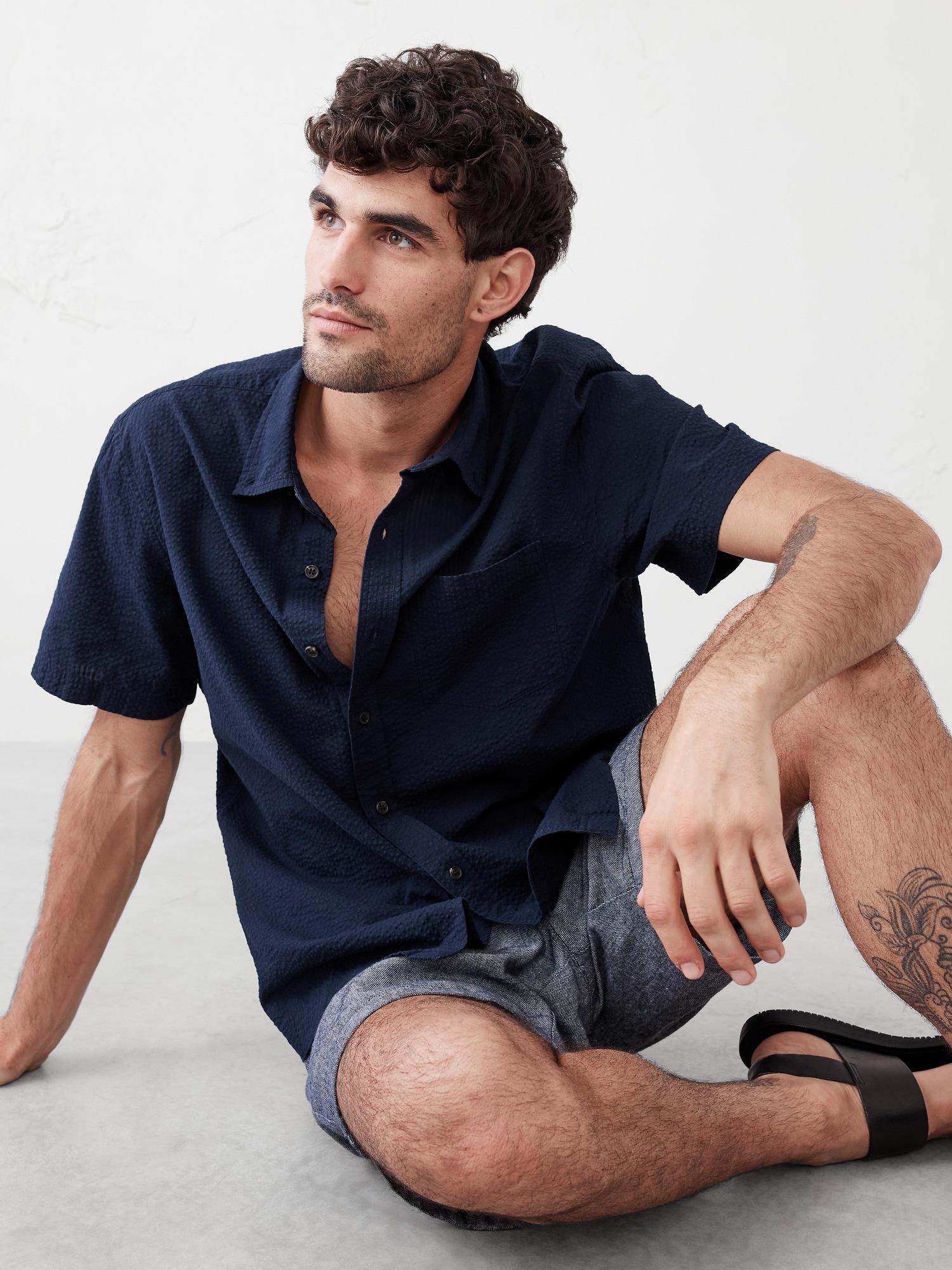 Seersucker Shirt Product Image