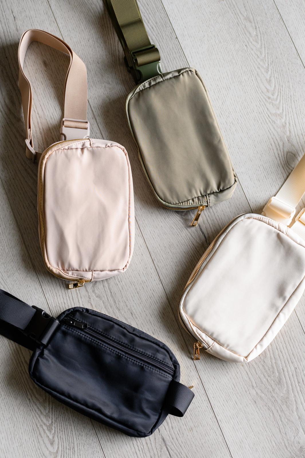 Everywhere I Go Crossbody Belt Bag in Black (Online Exclusive) Product Image