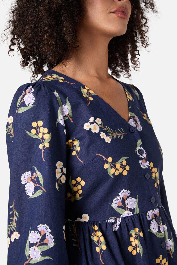 Elsie Native Smock Dress Product Image