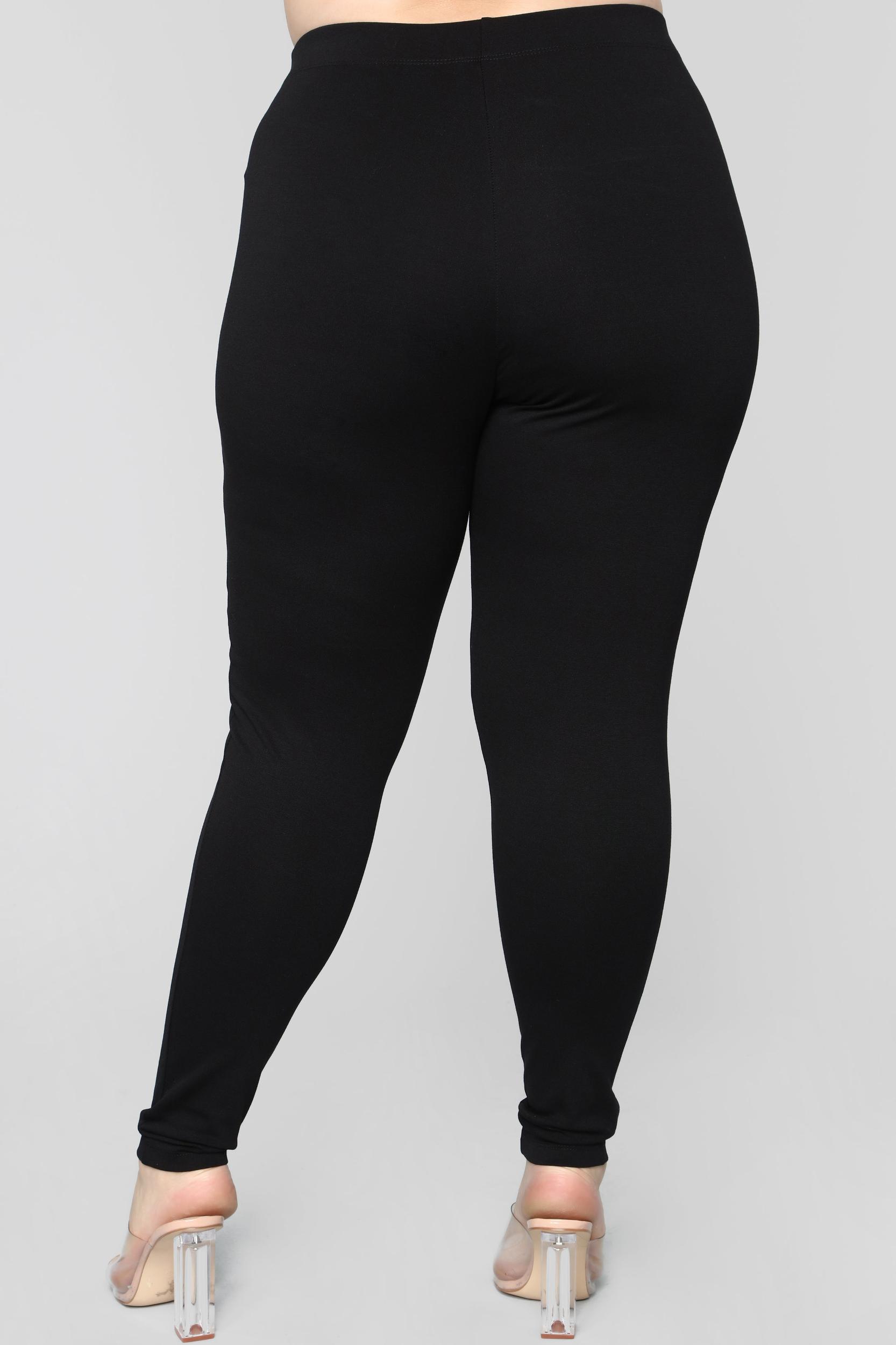 Almost Everyday Ponte Leggings - Black Product Image