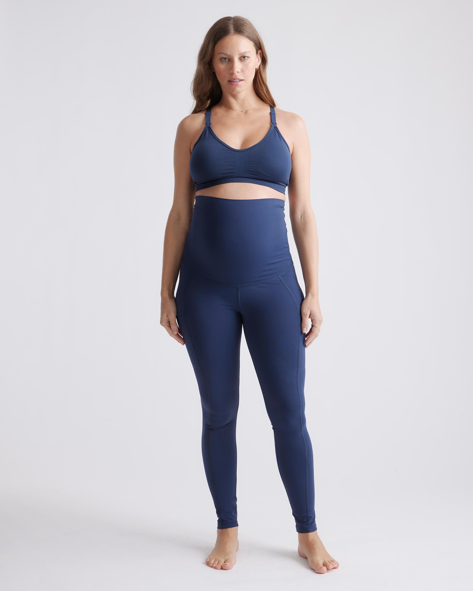 Quince | Women's Performance Maternity & Postpartum Leggings Recycled Polyester Product Image