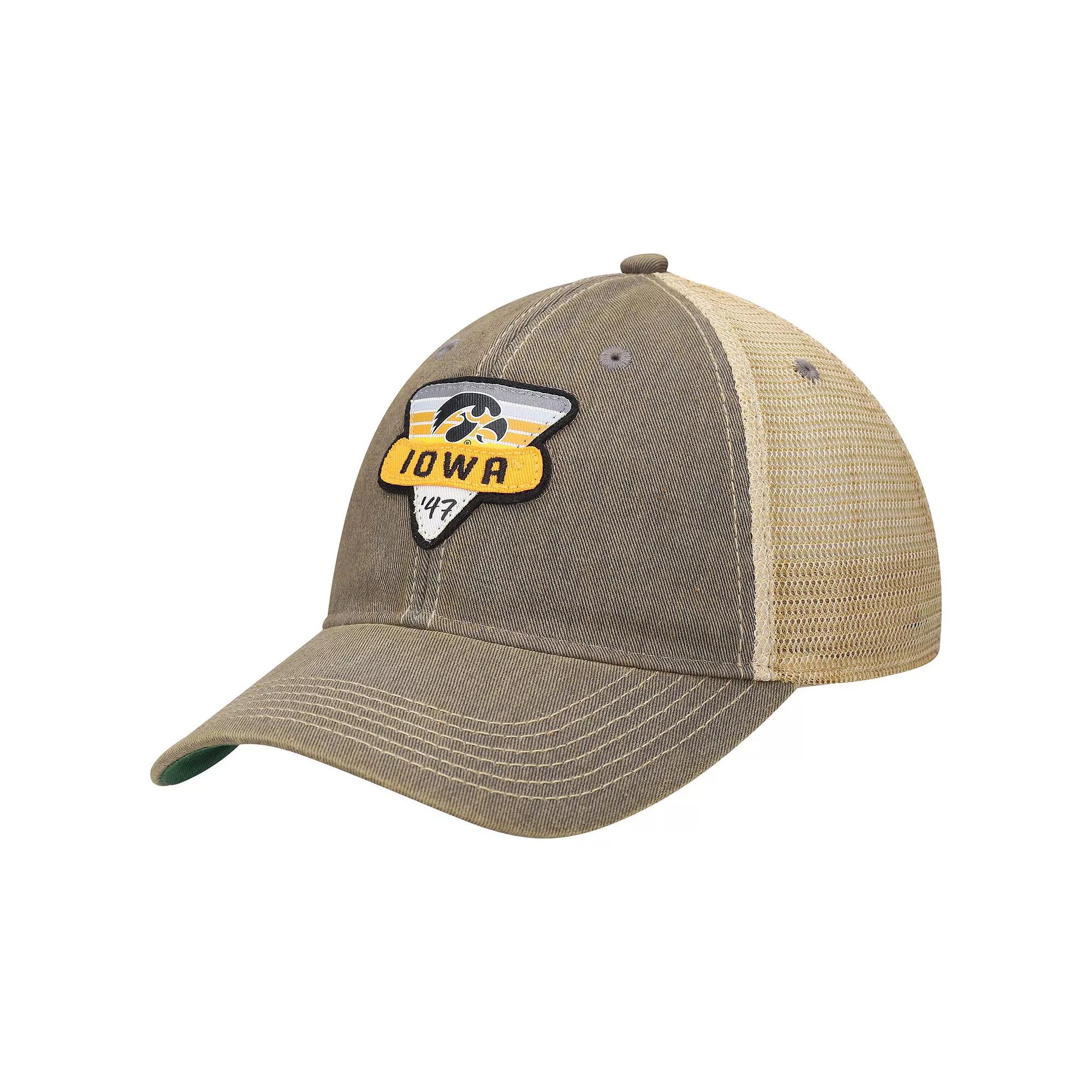 Men's Gray Iowa Hawkeyes Legacy Point Old Favorite Trucker Snapback Hat, Grey Product Image
