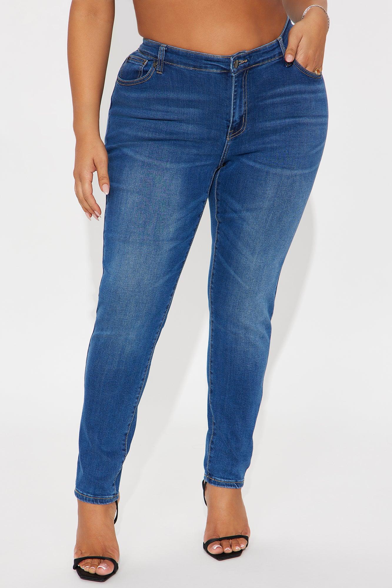 Classic Premium High Rise Skinny Jeans - Medium Wash Female Product Image