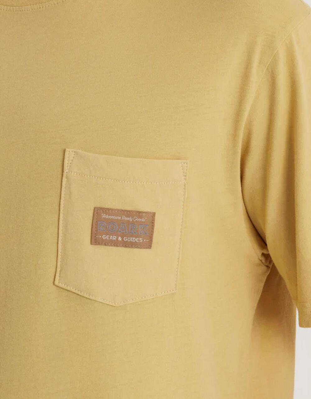 ROARK Label Mens Pocket Tee - GOLD Product Image