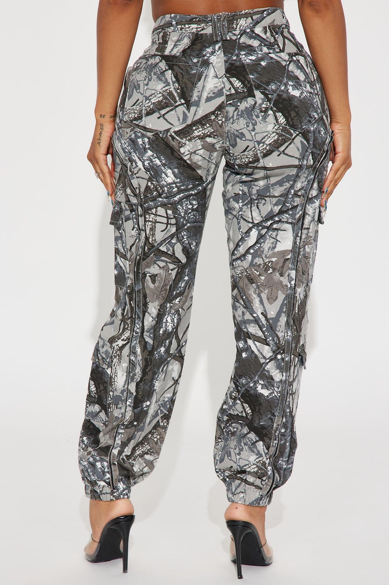 Had You Fooled Camo Jogger Pant - Grey/combo Product Image