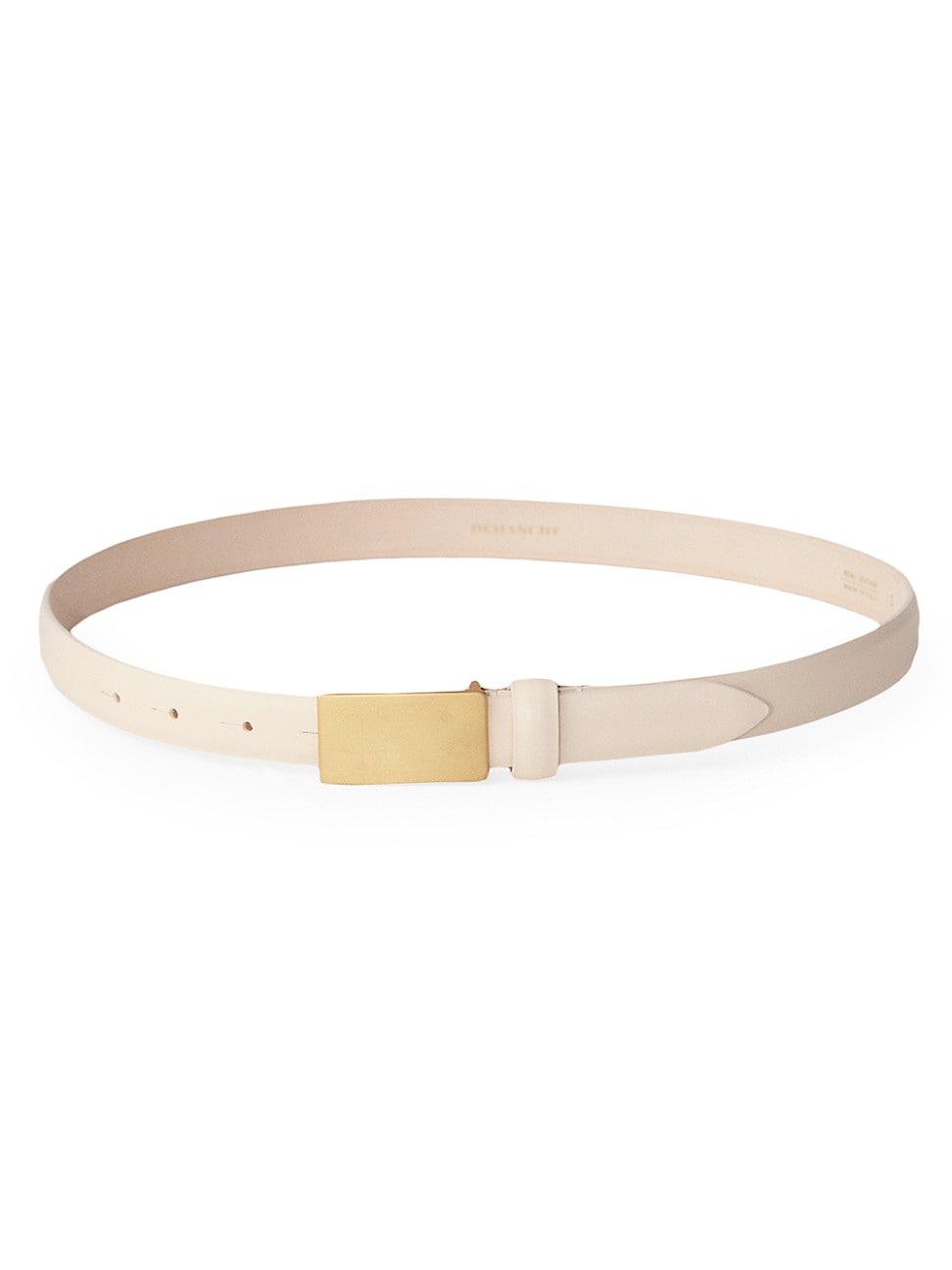 Womens Signet Leather Belt Product Image