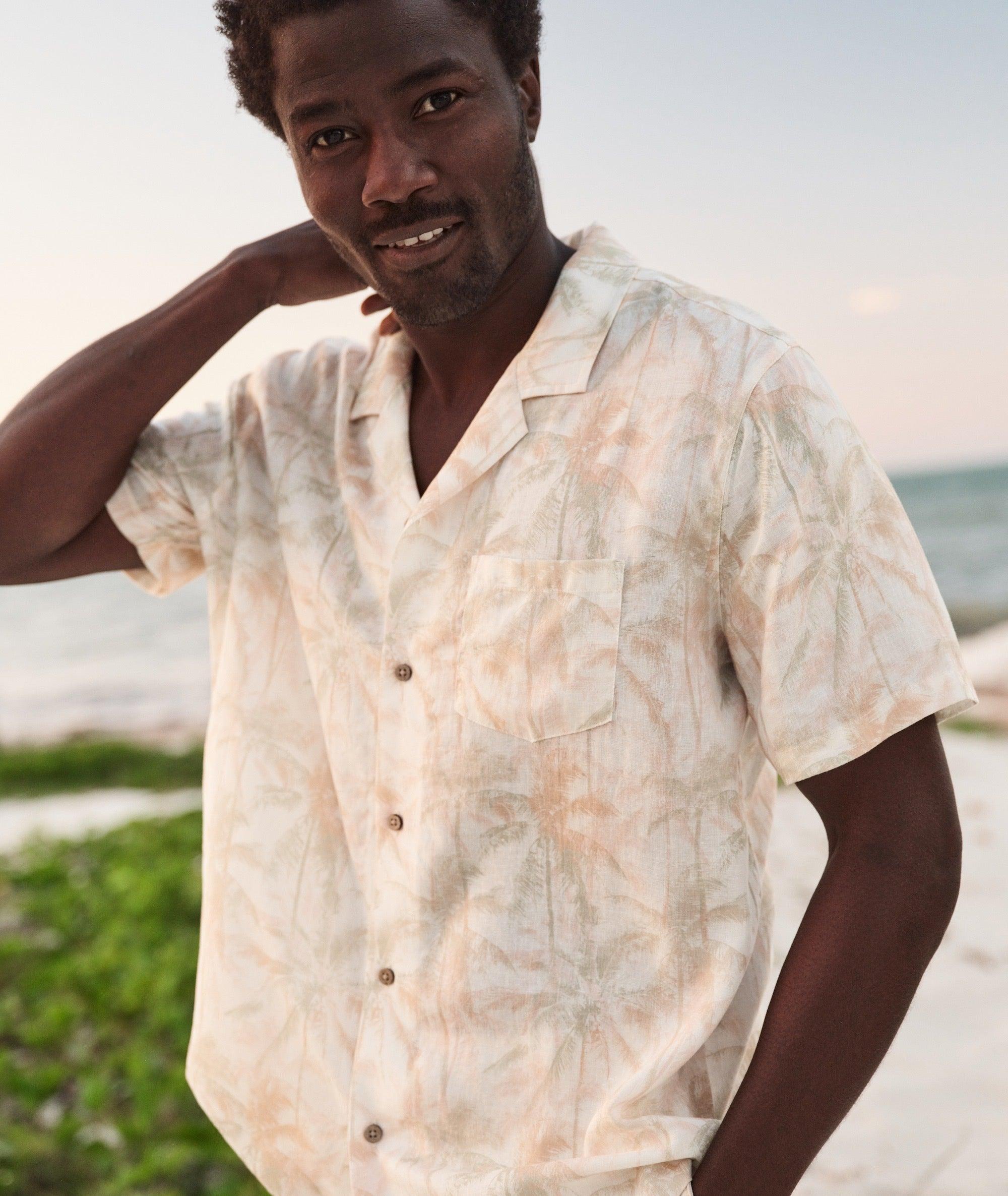 TENCEL Linen Resort Shirt Product Image