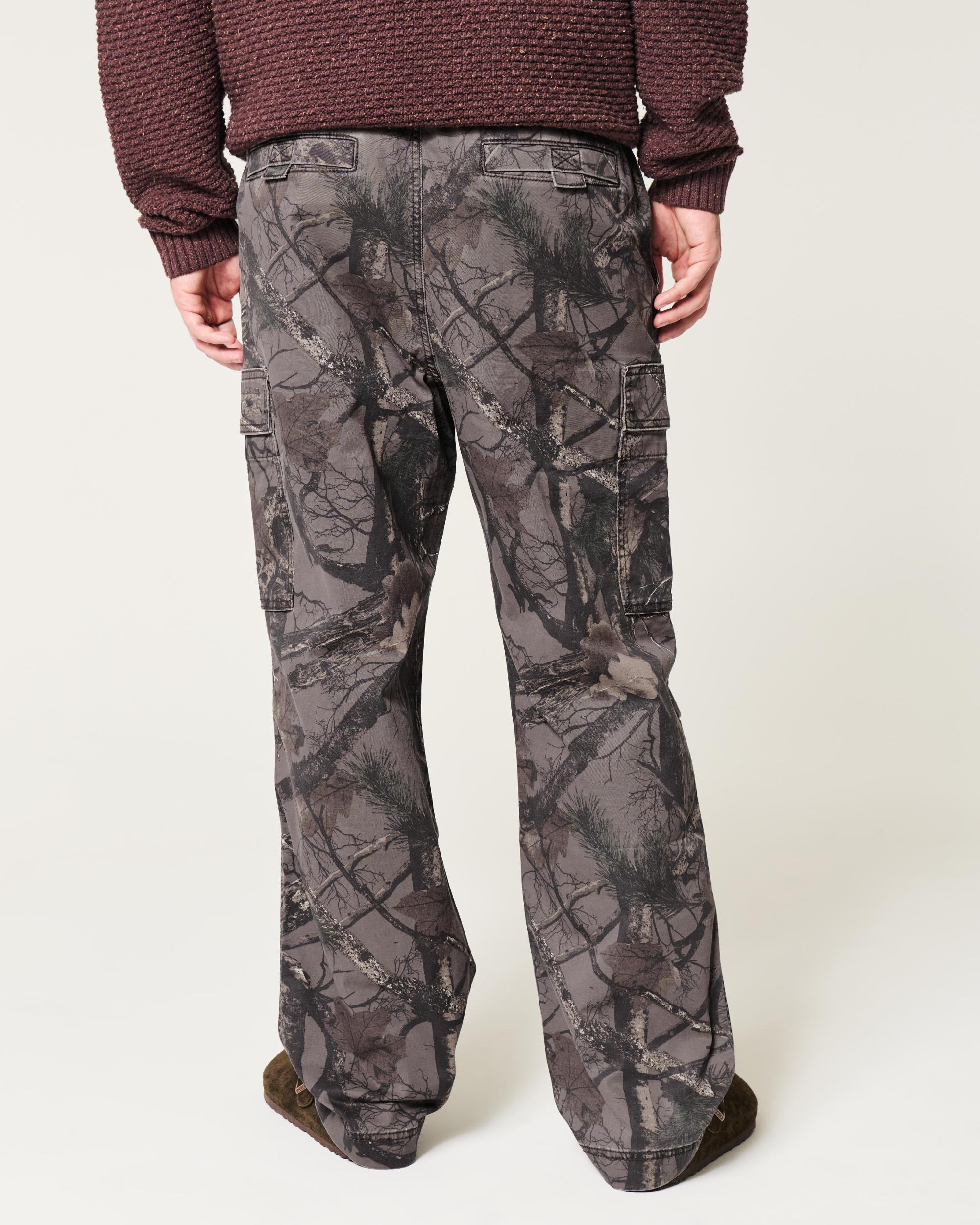 Baggy Camo Cargo Pull-On Pants Product Image