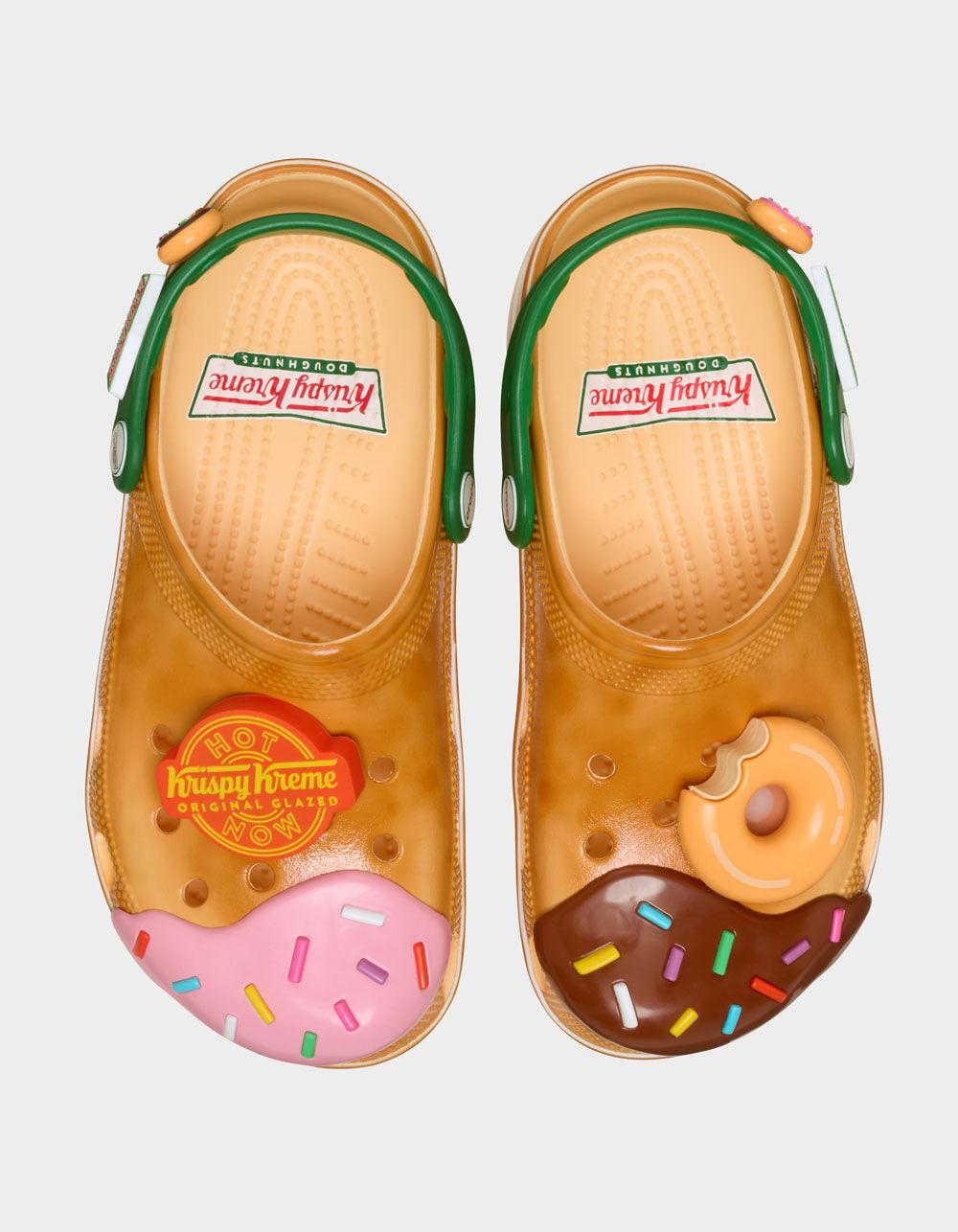 CROCS x Krispy Kreme Classic Clogs - GOLD Product Image