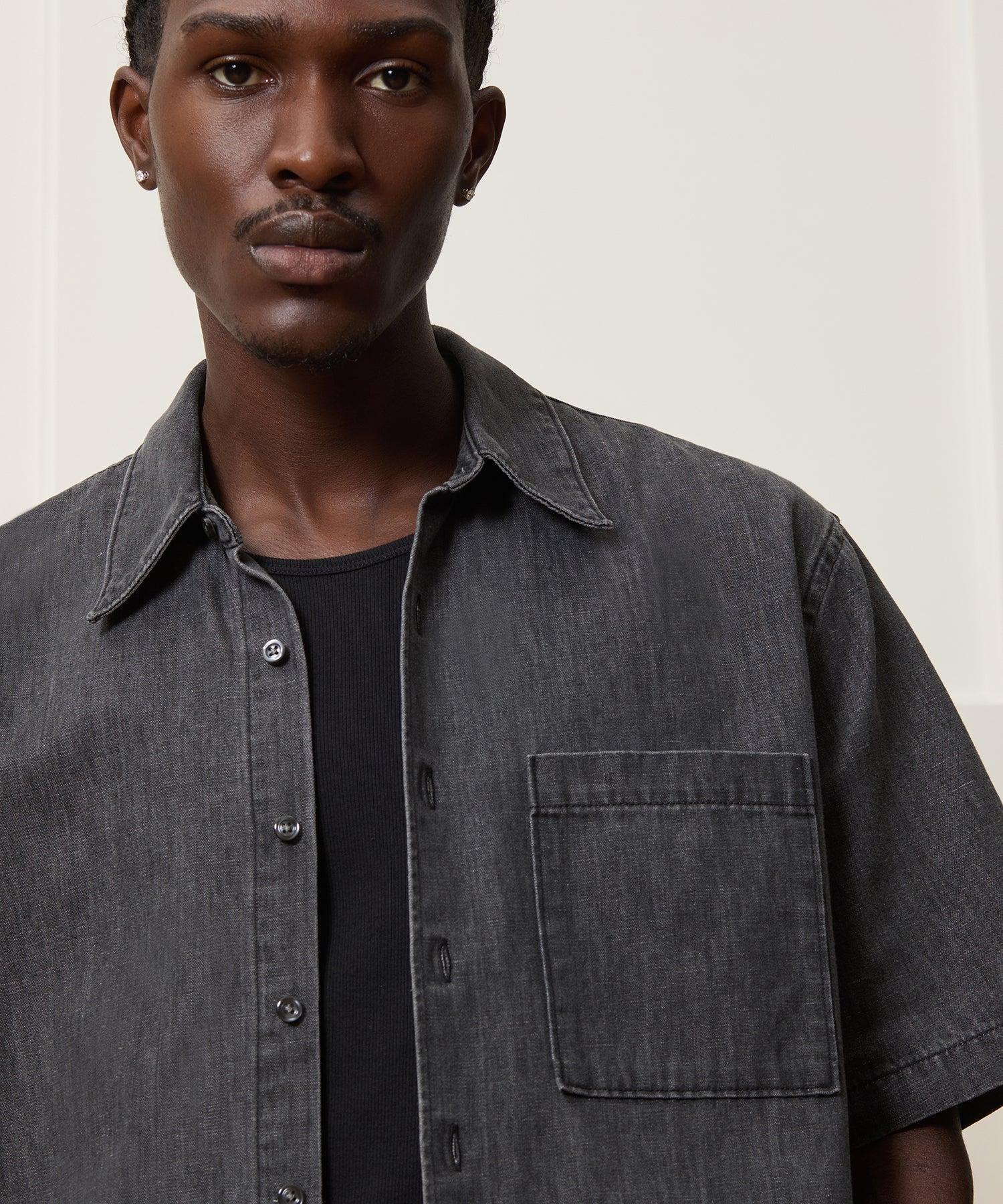 Denim Big Shirt Product Image