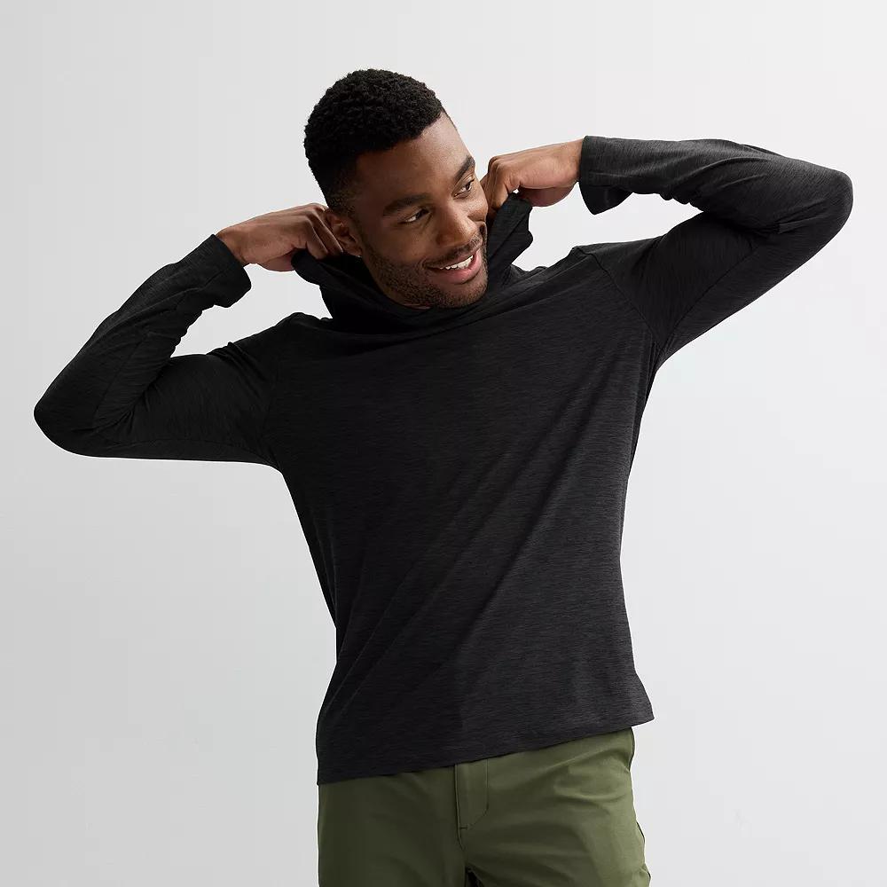 Men's FLX Luxury Soft Wander Lightweight Hoodie, Size: Large, Black Product Image