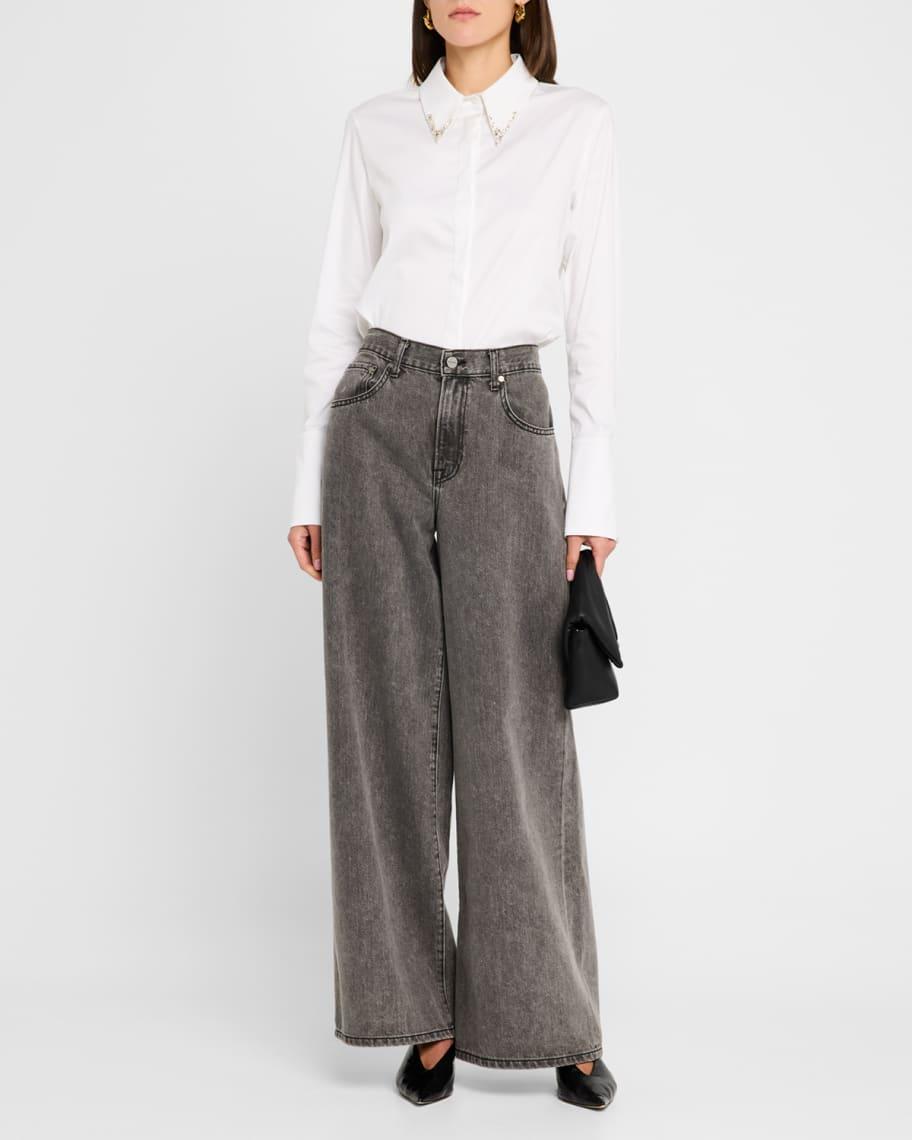 Tiny Dancer Wide-Leg Jeans  Product Image