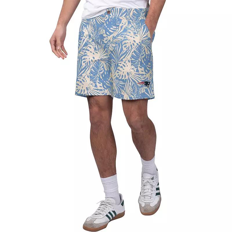 Men's Margaritaville Scarlet San Francisco 49ers Sandwashed Monstera Print Amphib Shorts,  Product Image