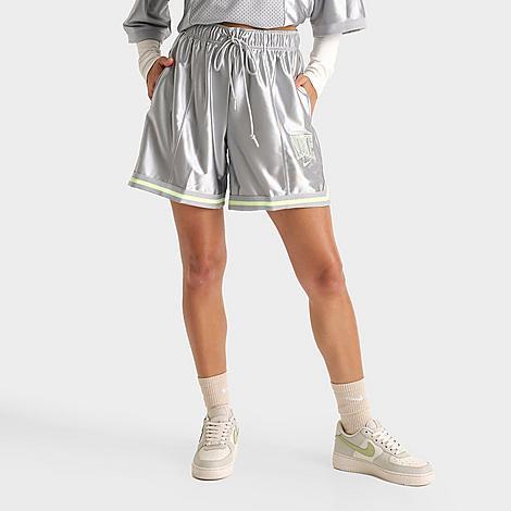 Womens Nike Sportswear Loose Mid-Rise Graphic Shorts | HJ0163-133 Product Image