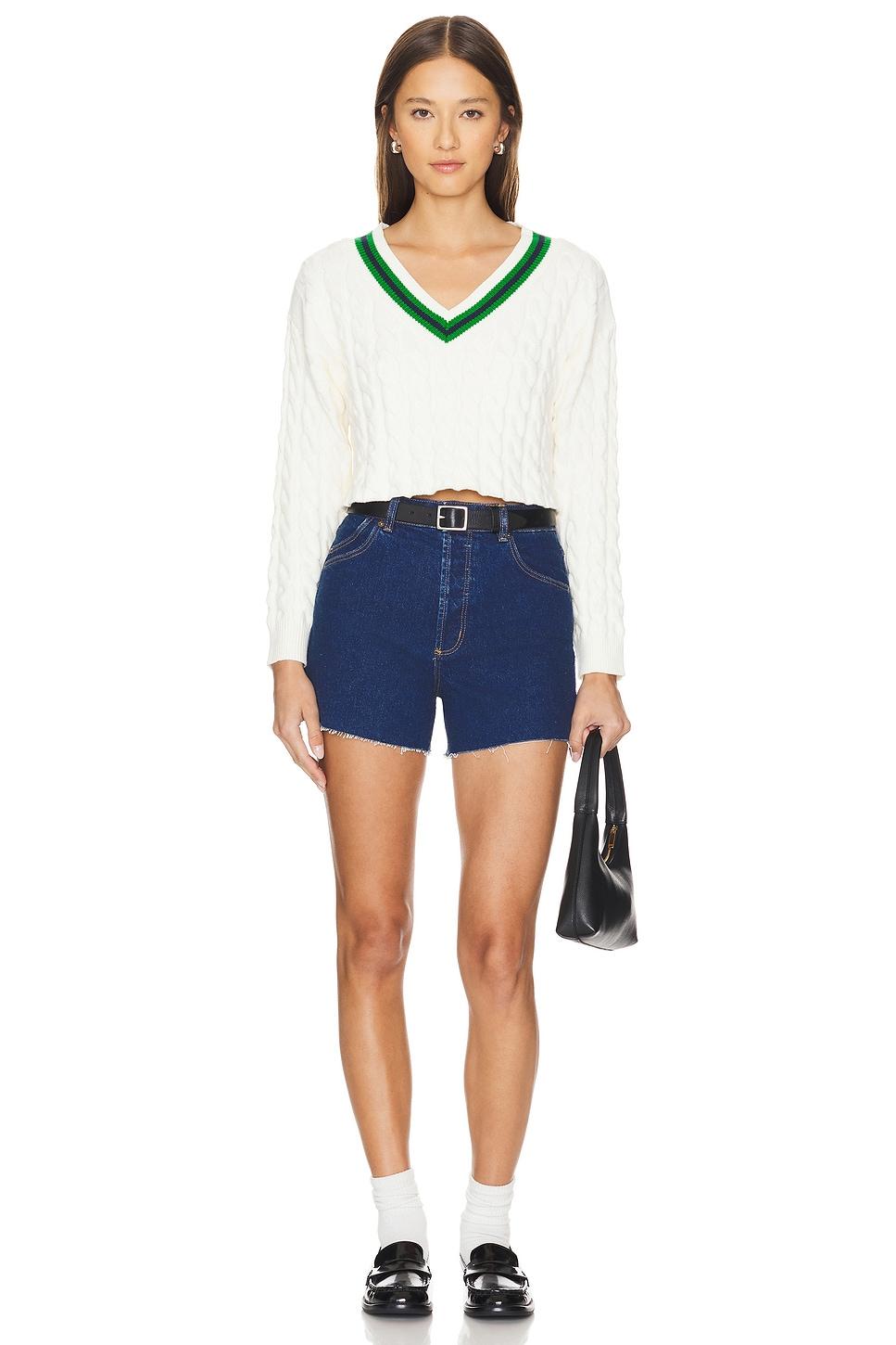 Darlah Crop Sweater ALL THE WAYS Product Image