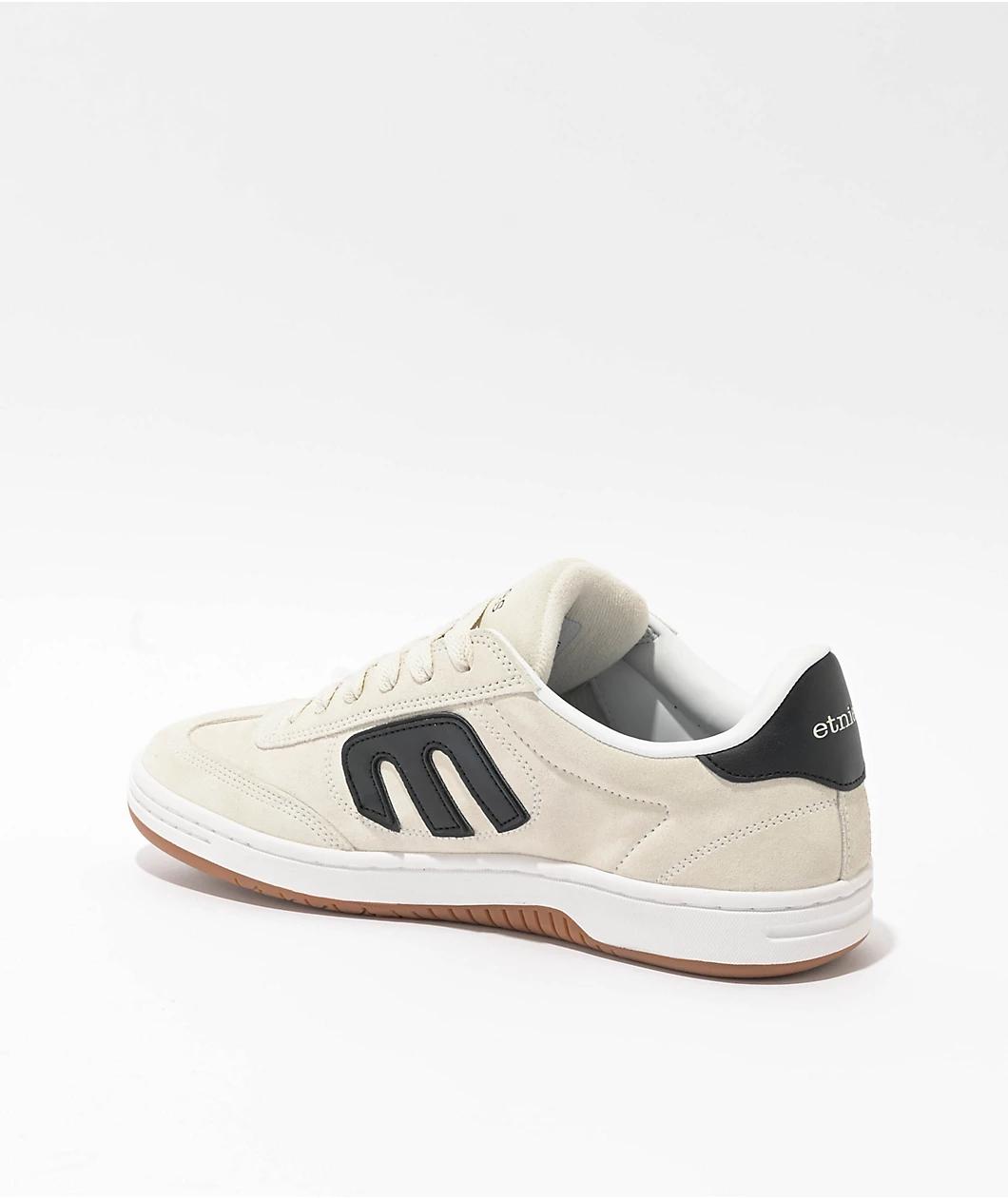 Etnies Locut  White & Black Skate Shoes Product Image