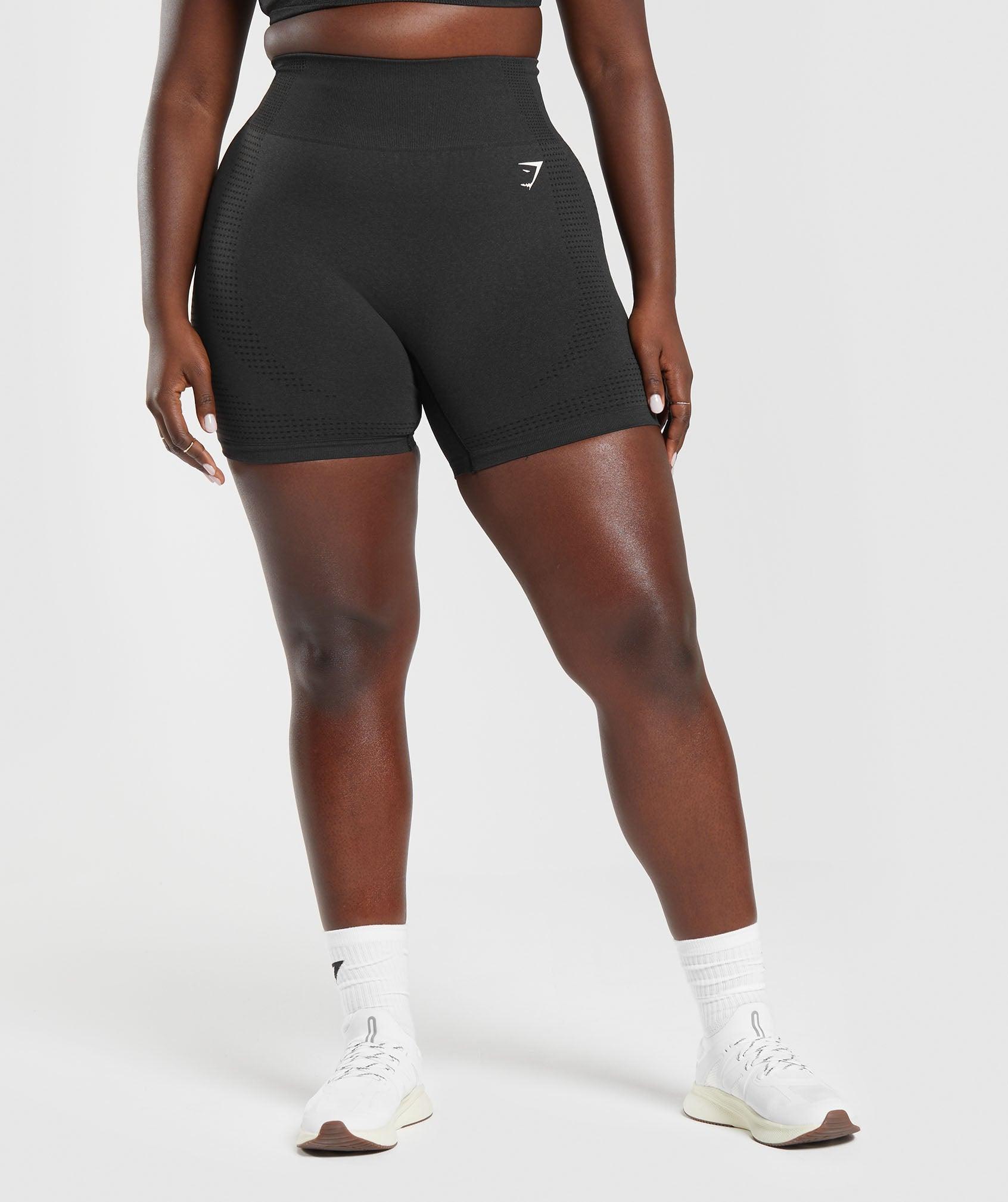 Gymshark Vital Shorts - Black Marl Female Product Image