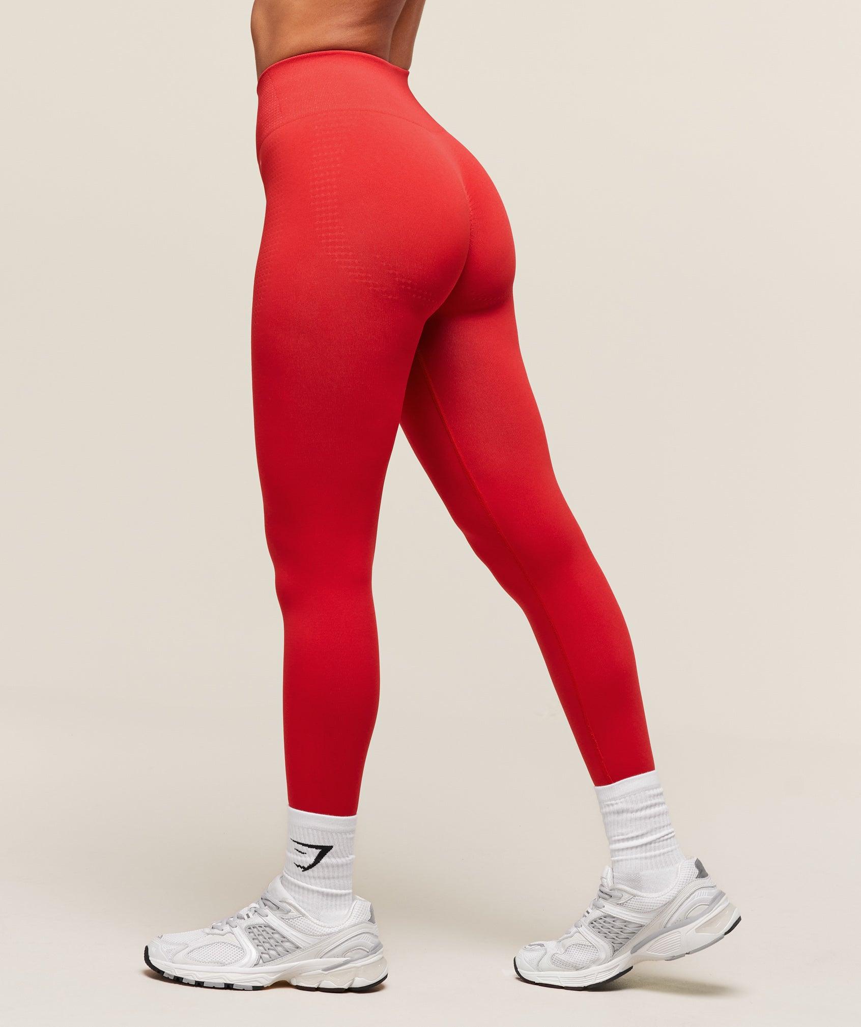 Gymshark Vital Soft Leggings - Velocity Red Female Product Image